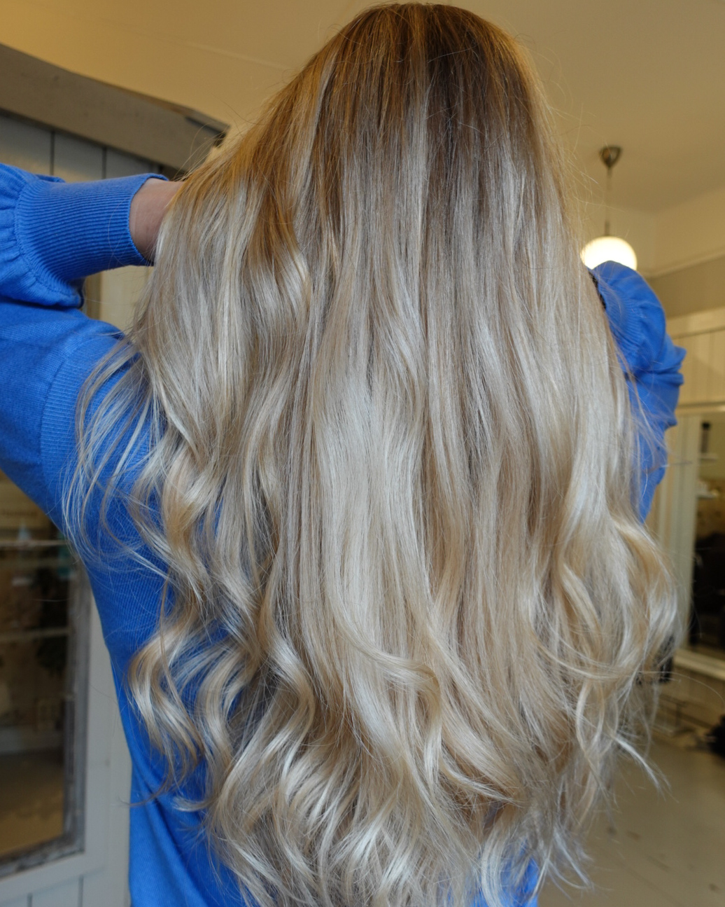 Blond Balayage Technique