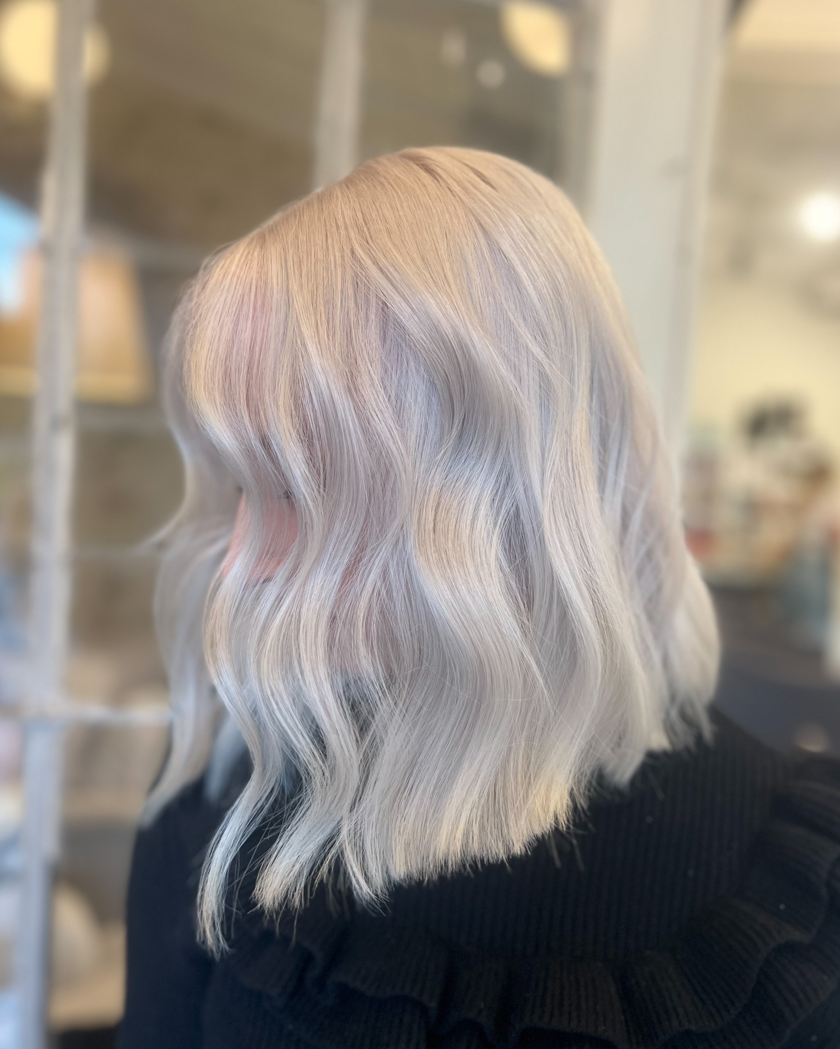 Pearl blonde hair 🤍✨