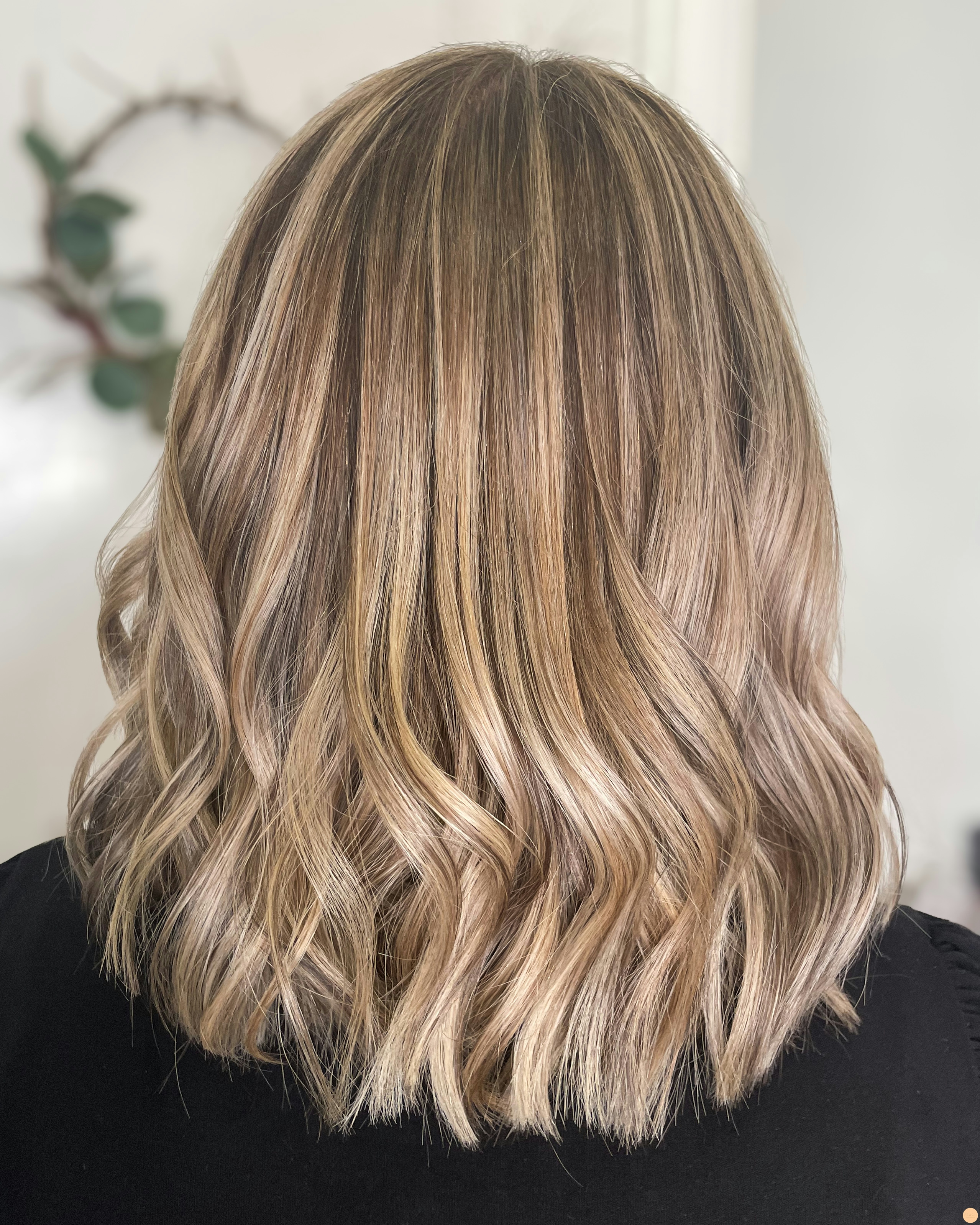 Beige blond hårfärg med skiftningar 🤍✨🤎