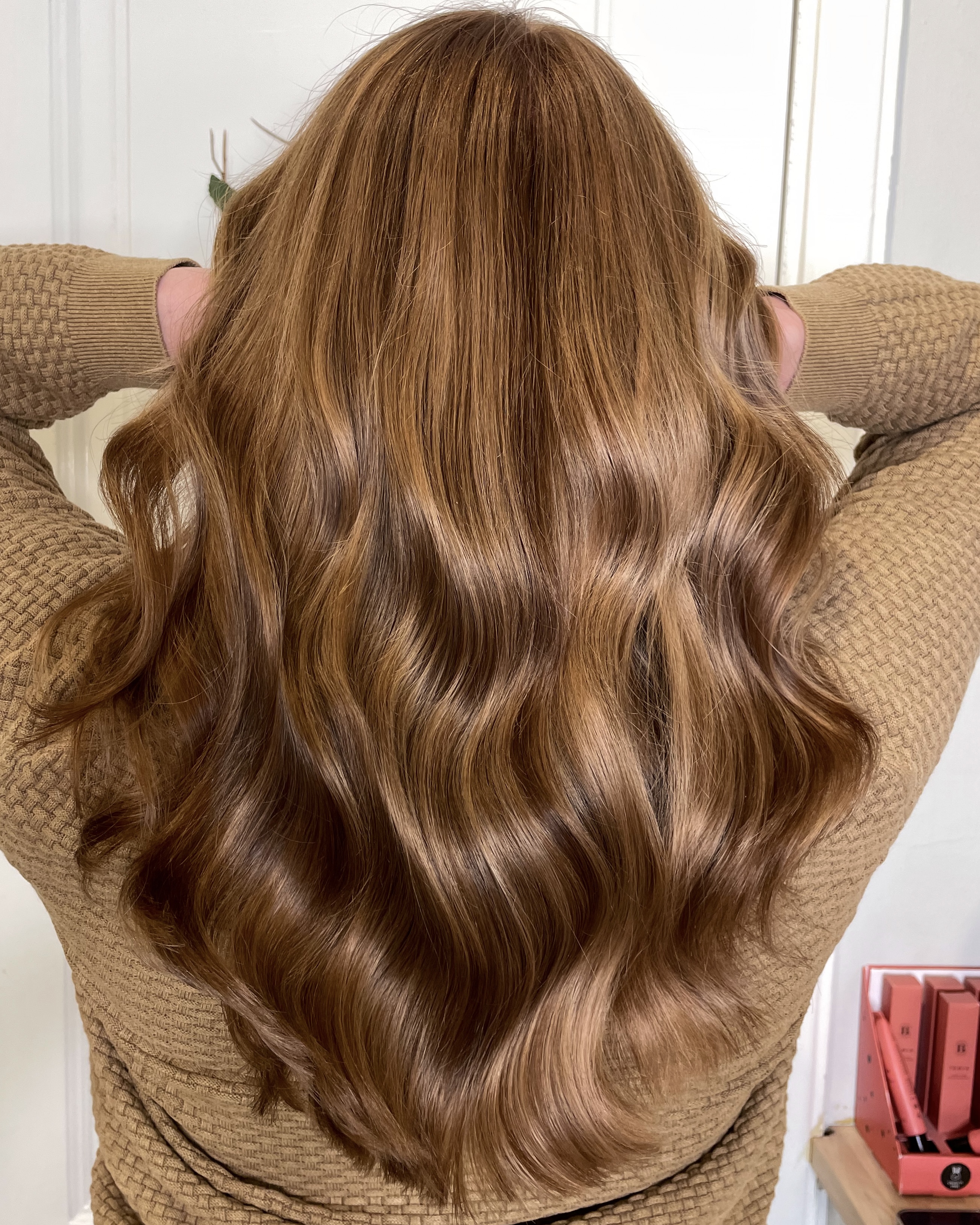 Hasselnöts koppar hårfärg 🧡🍂