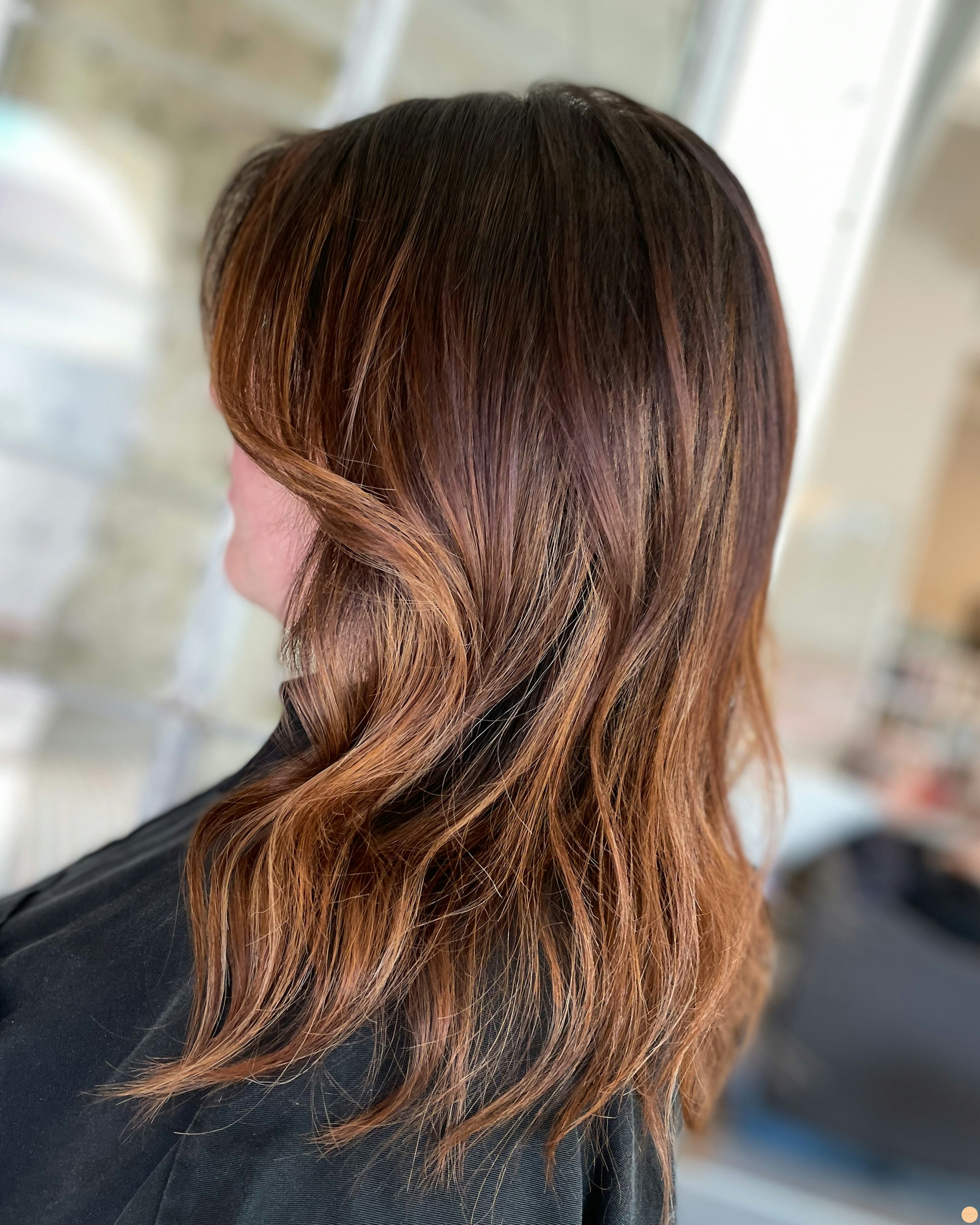 Koppar balayage
