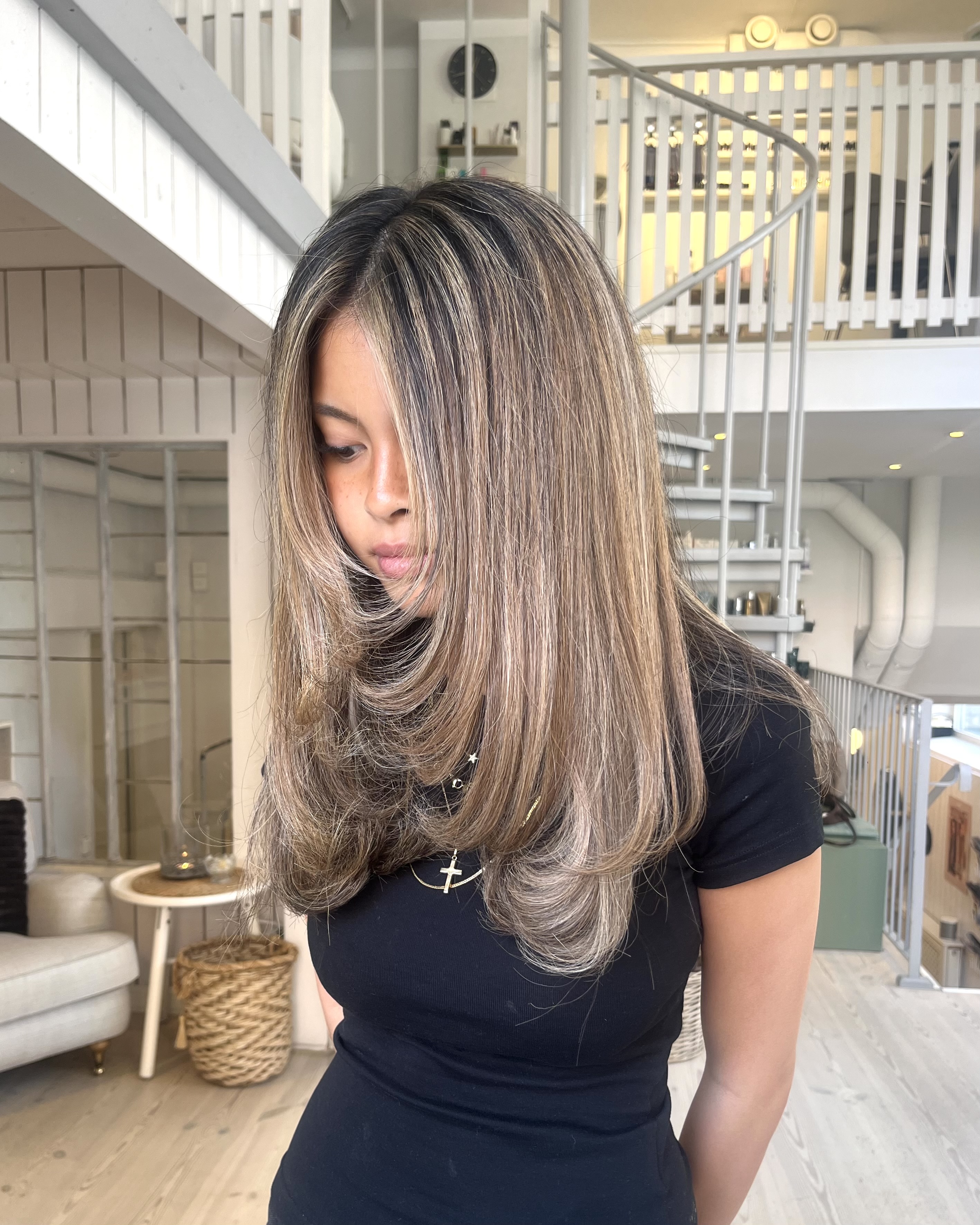 Soft bronde balayage