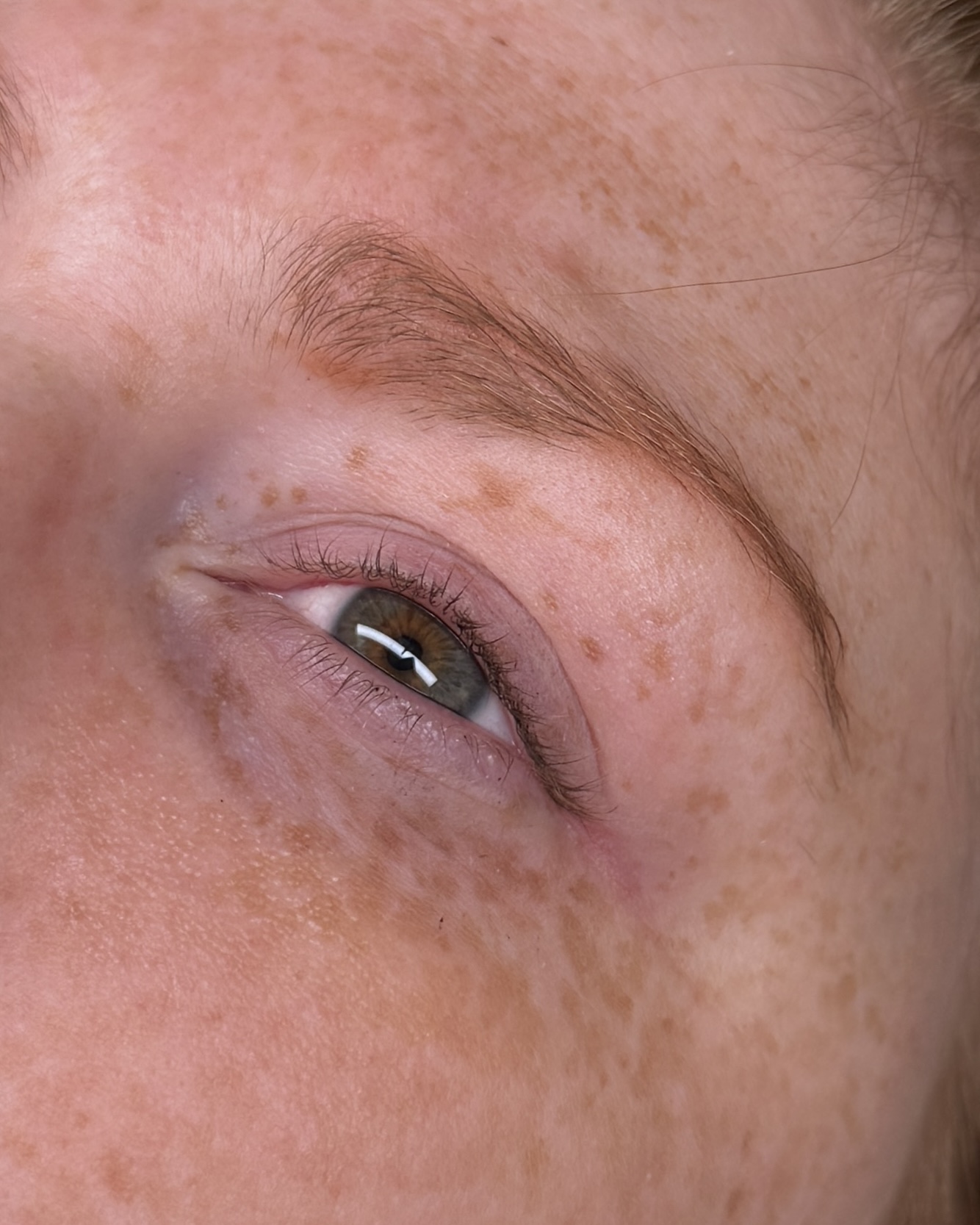 Yumi lashes brynfärgning