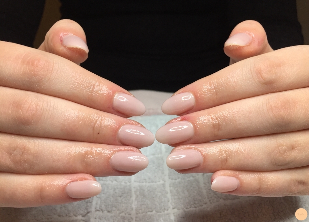 Nagelförlängning på nagelbitare