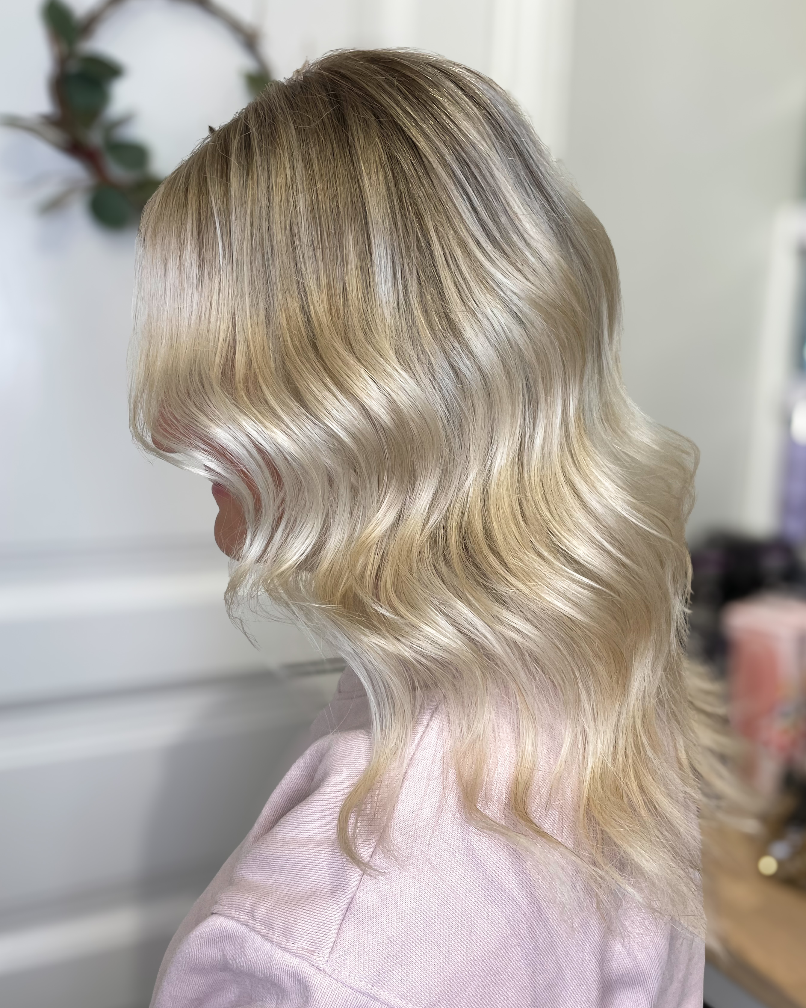 🤍✨Blonde highlights