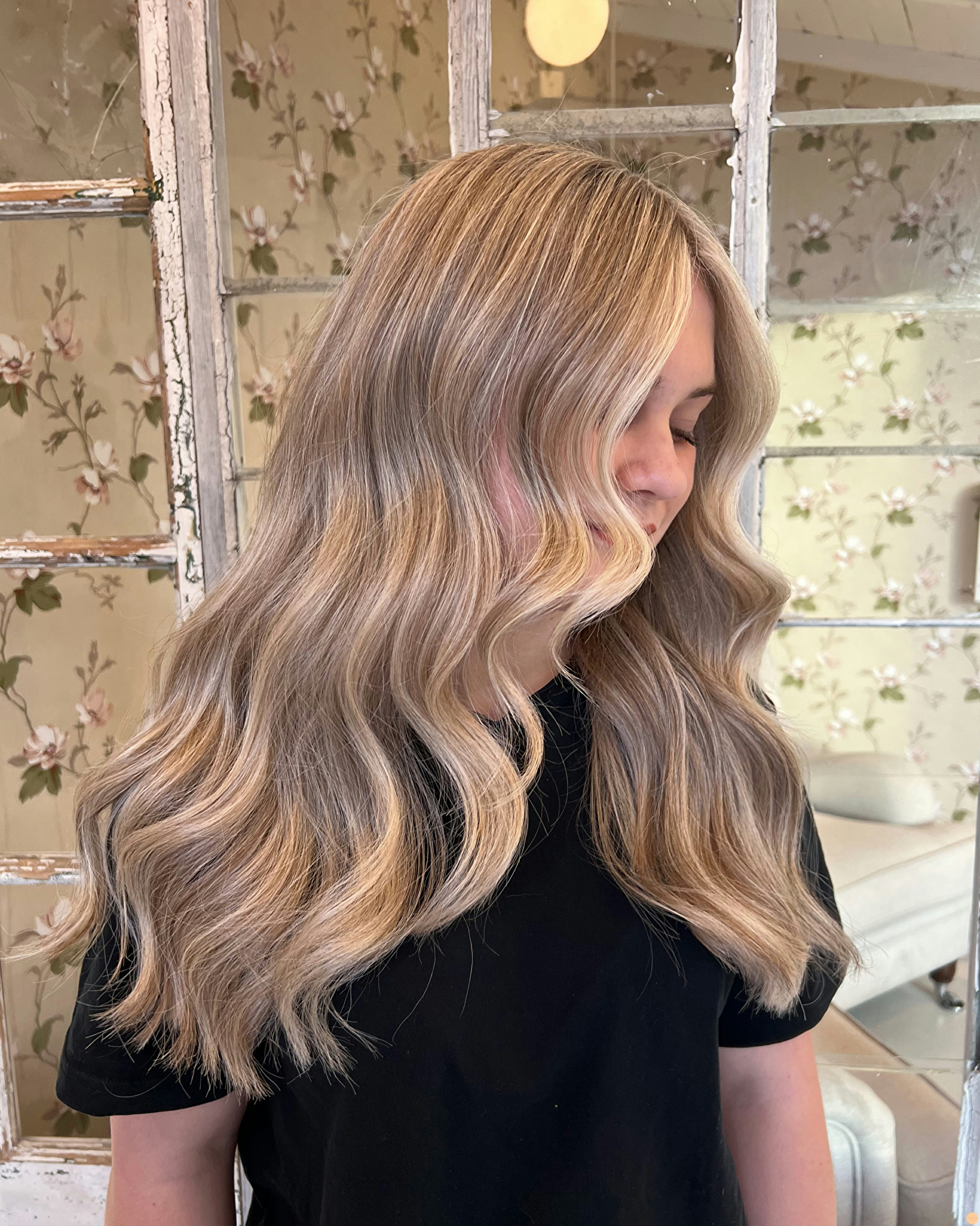 Light pearl cream blonde hair💫💛