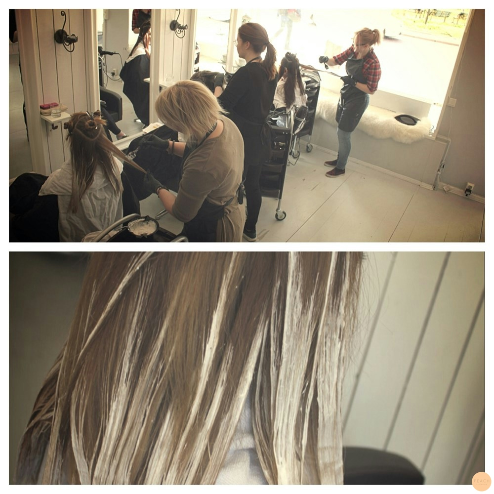 Balayage på Peach Stockholm