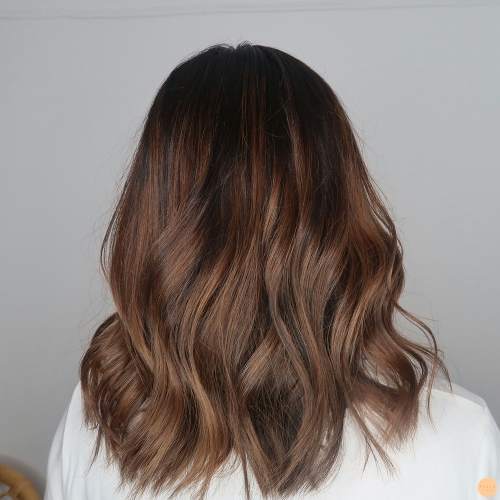Brun balayage