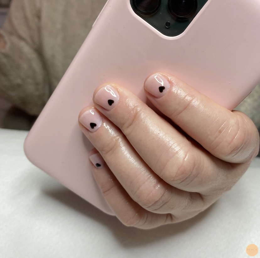 Alla hjärtans dag naglar