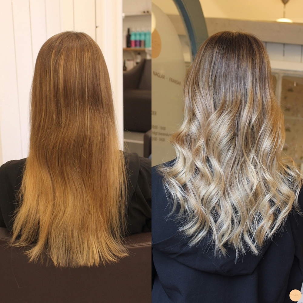 Kall ombre med bayalage teknik