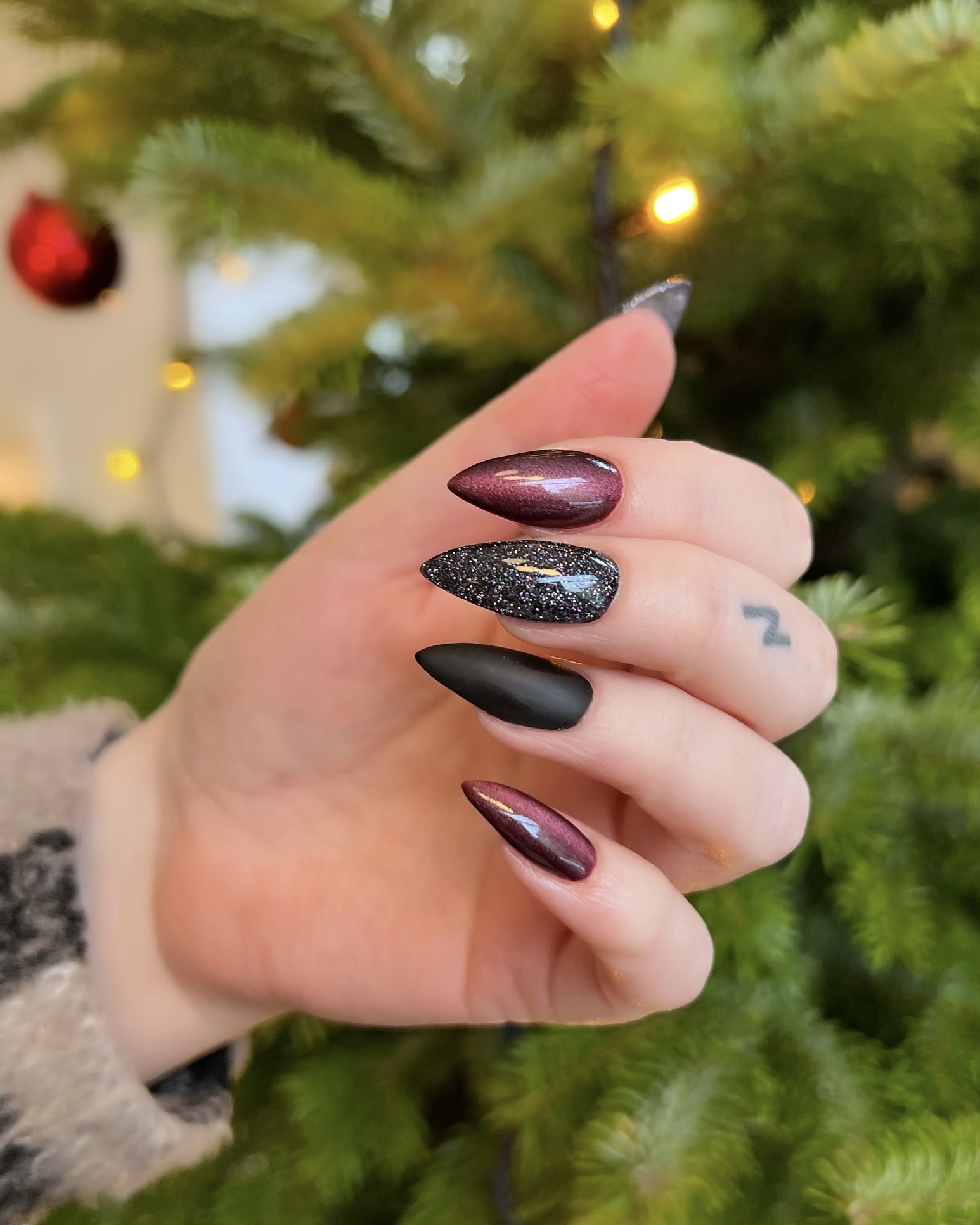 Jul & Nyår naglar 🥂🎇