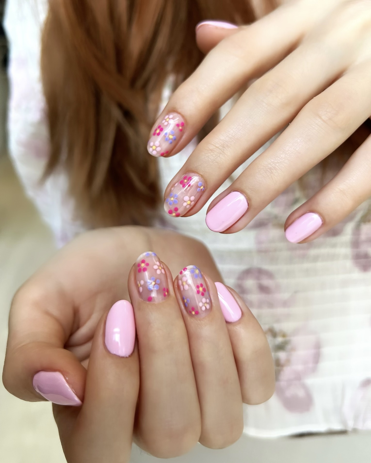 Flower power naglar 🌸