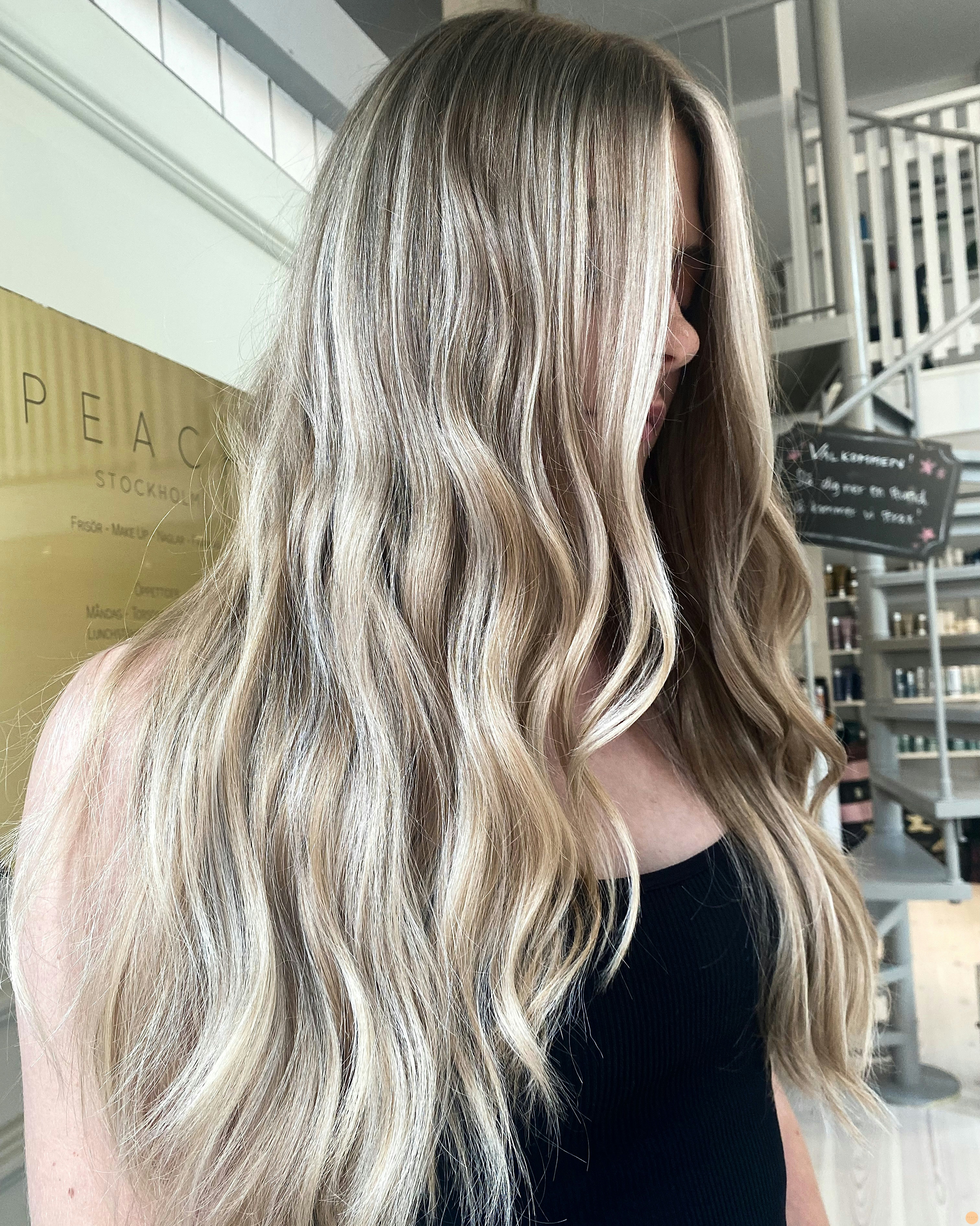 Balayage blond