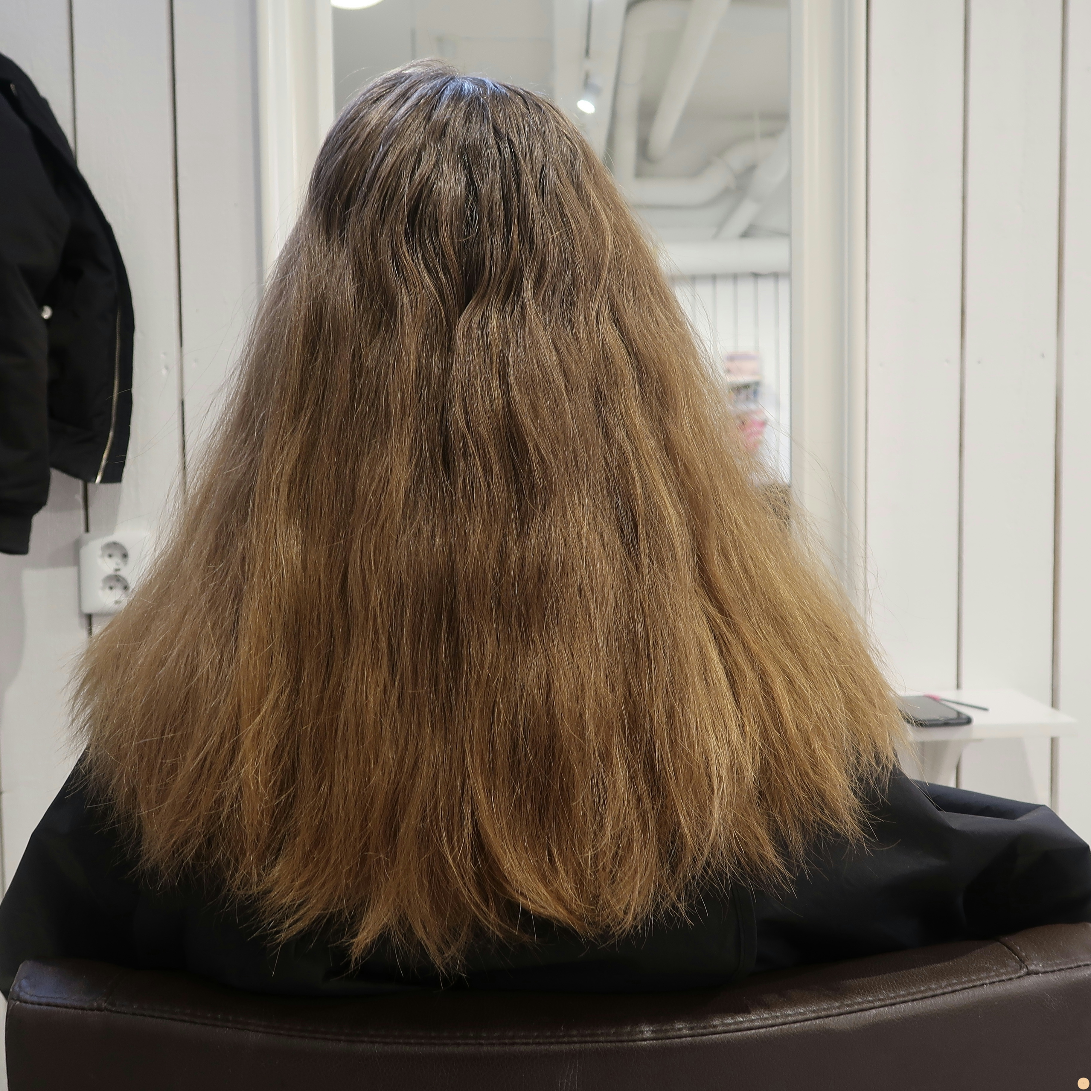 Caramel swirl hair color