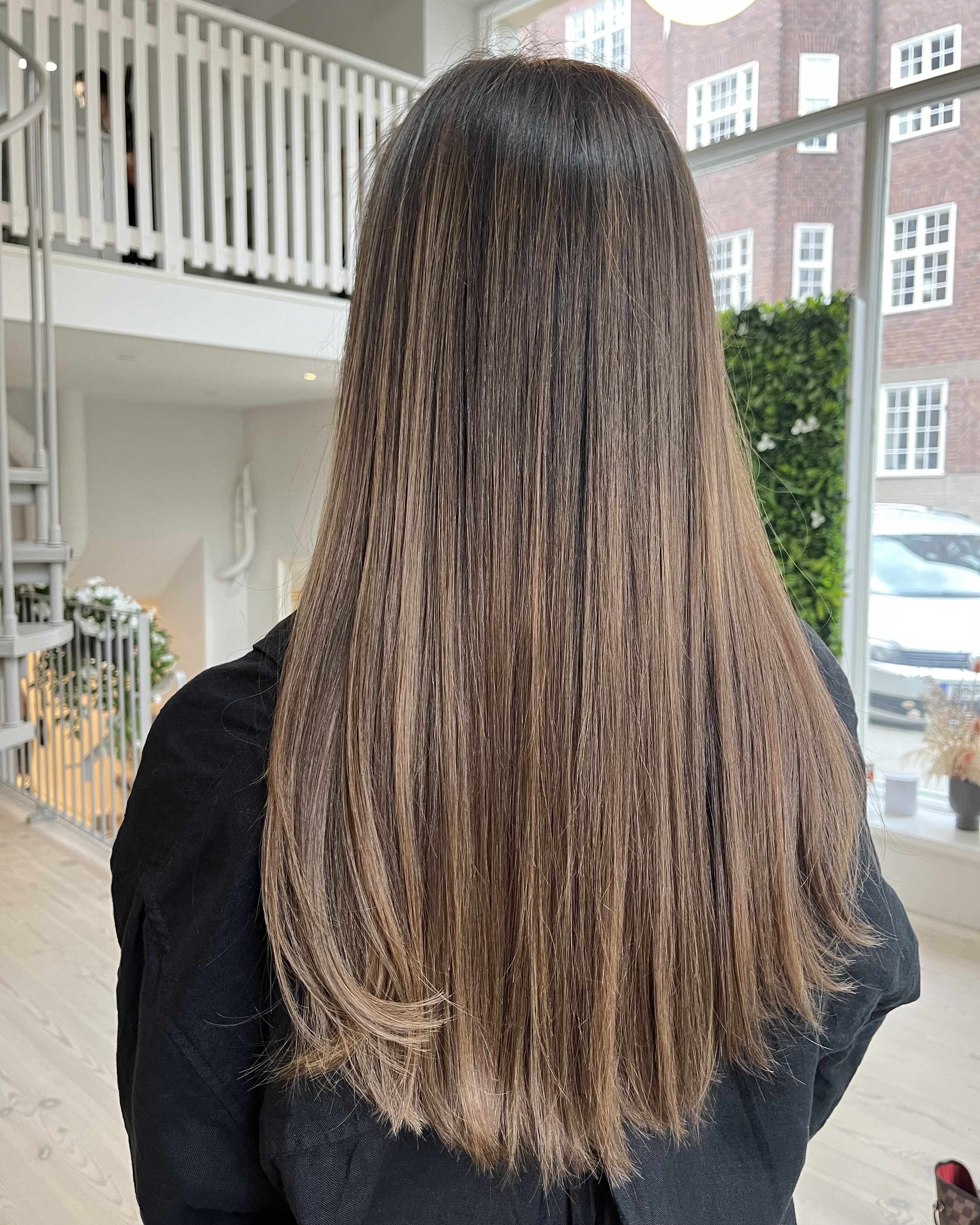 Brown balayage