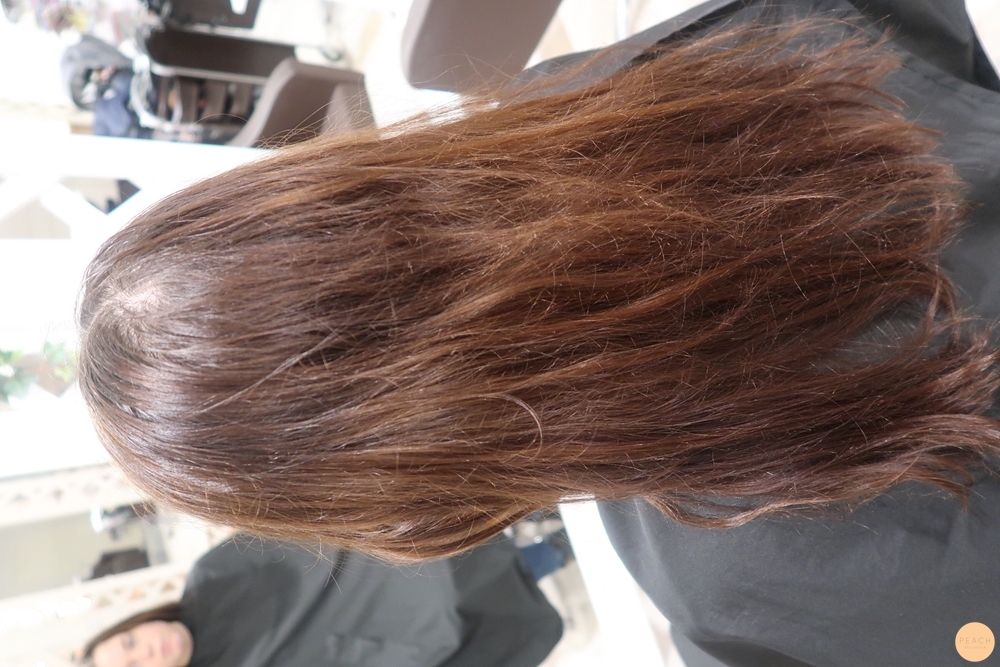 Chokladbrun hårfärg