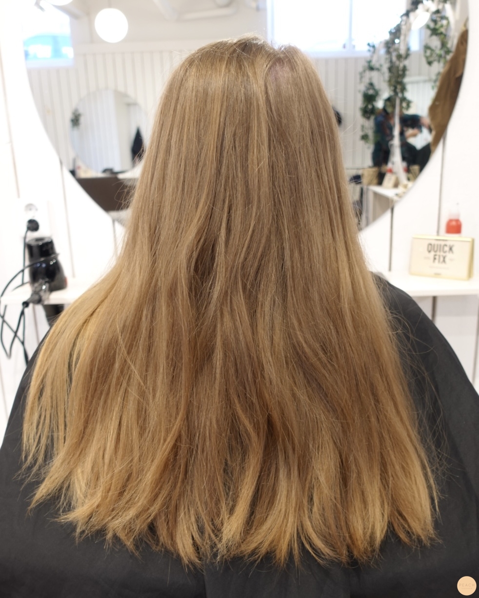 Sommar blond balayage