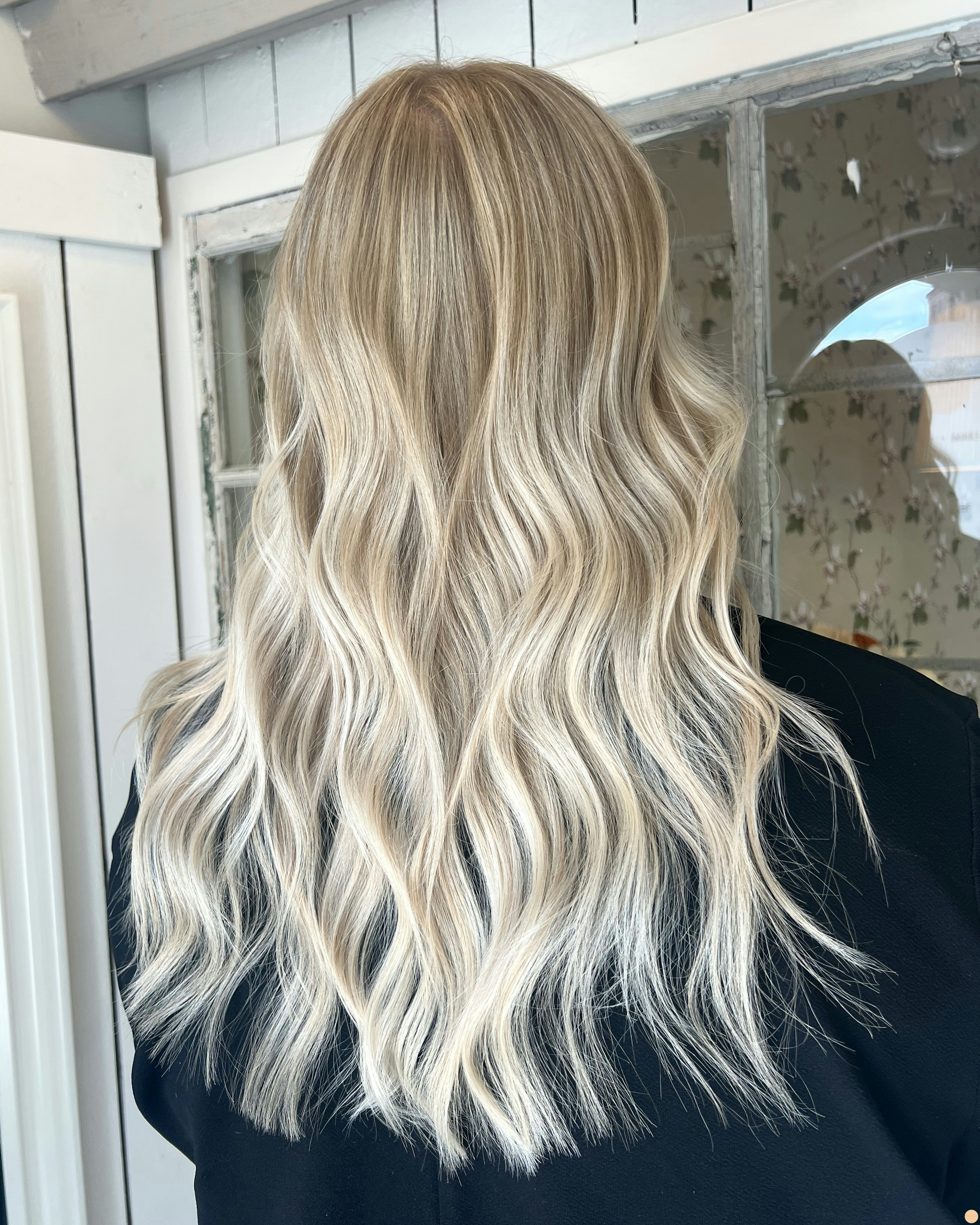 Summer blonde hair