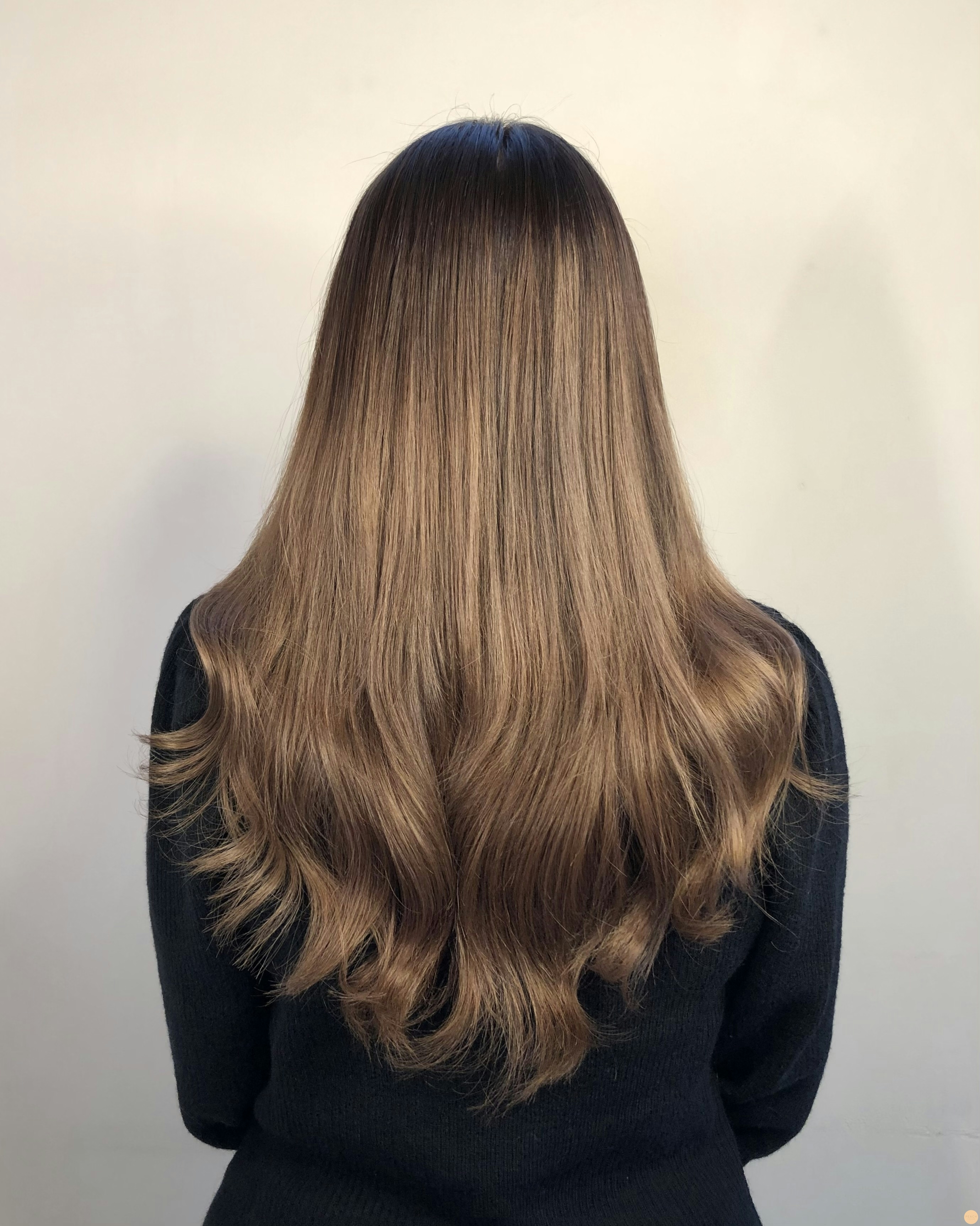 Hairtalk förlängning 40cm mörkt