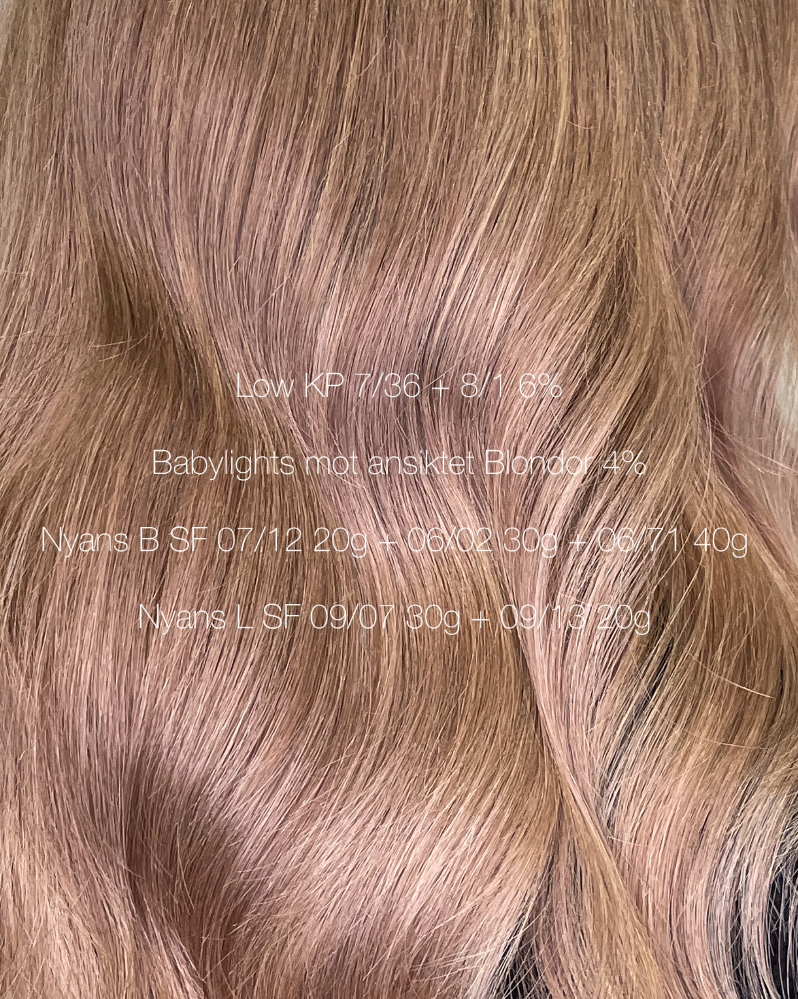 Latte hair color 🧋 ✨