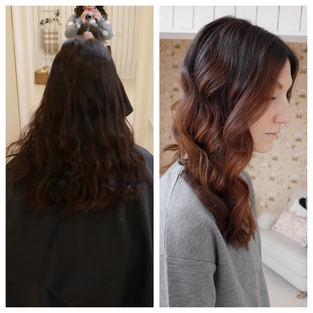 Brun balayage