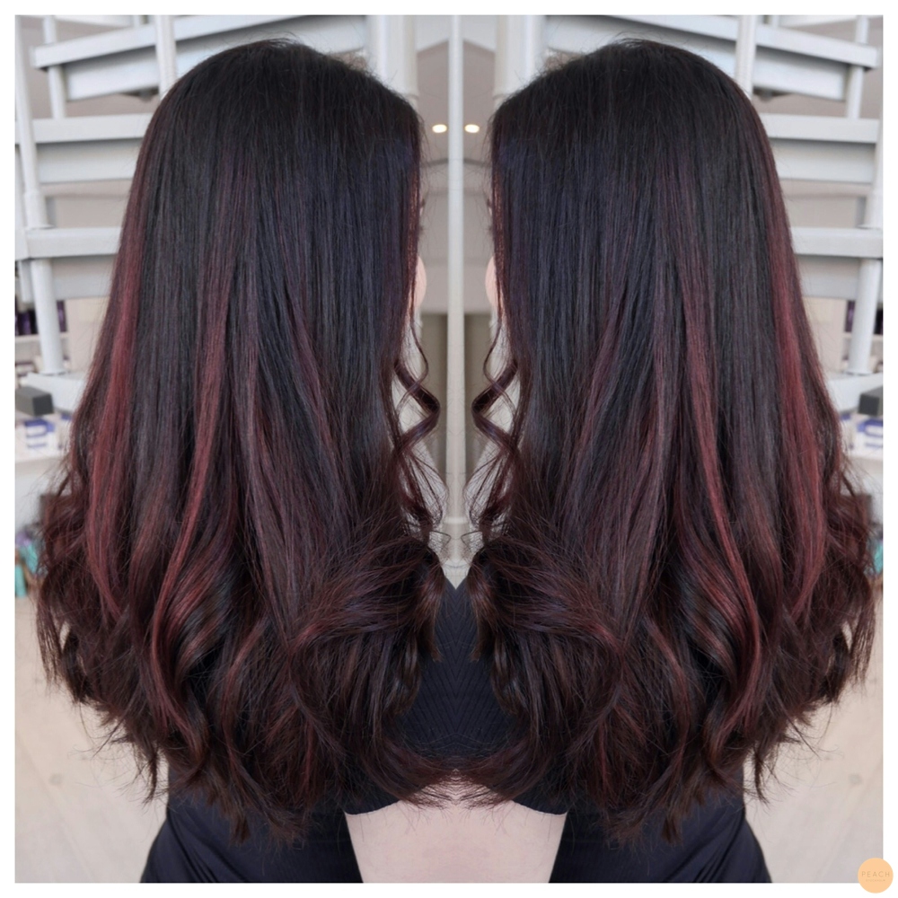 Färg balayage