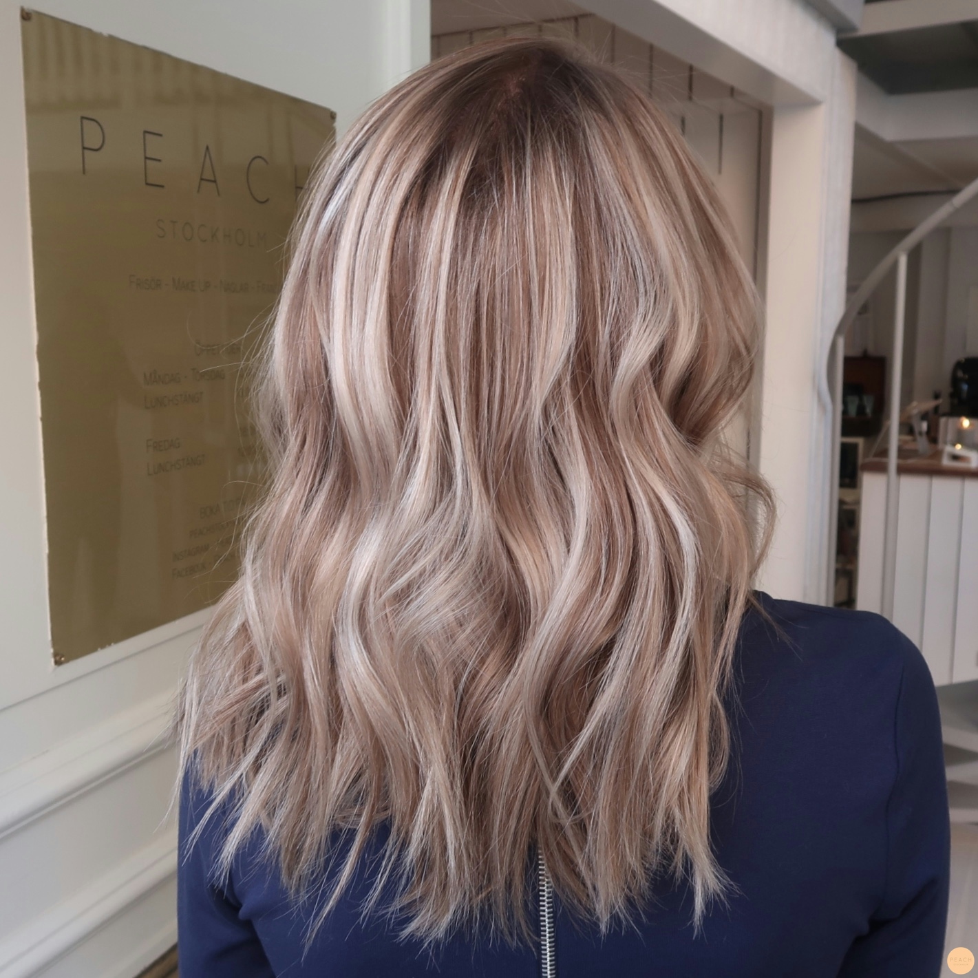 Kontrast balayage
