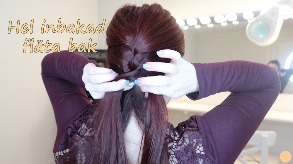 Hur man gör en inbakad och utbakad fläta (French Braid and Dutch Braid)