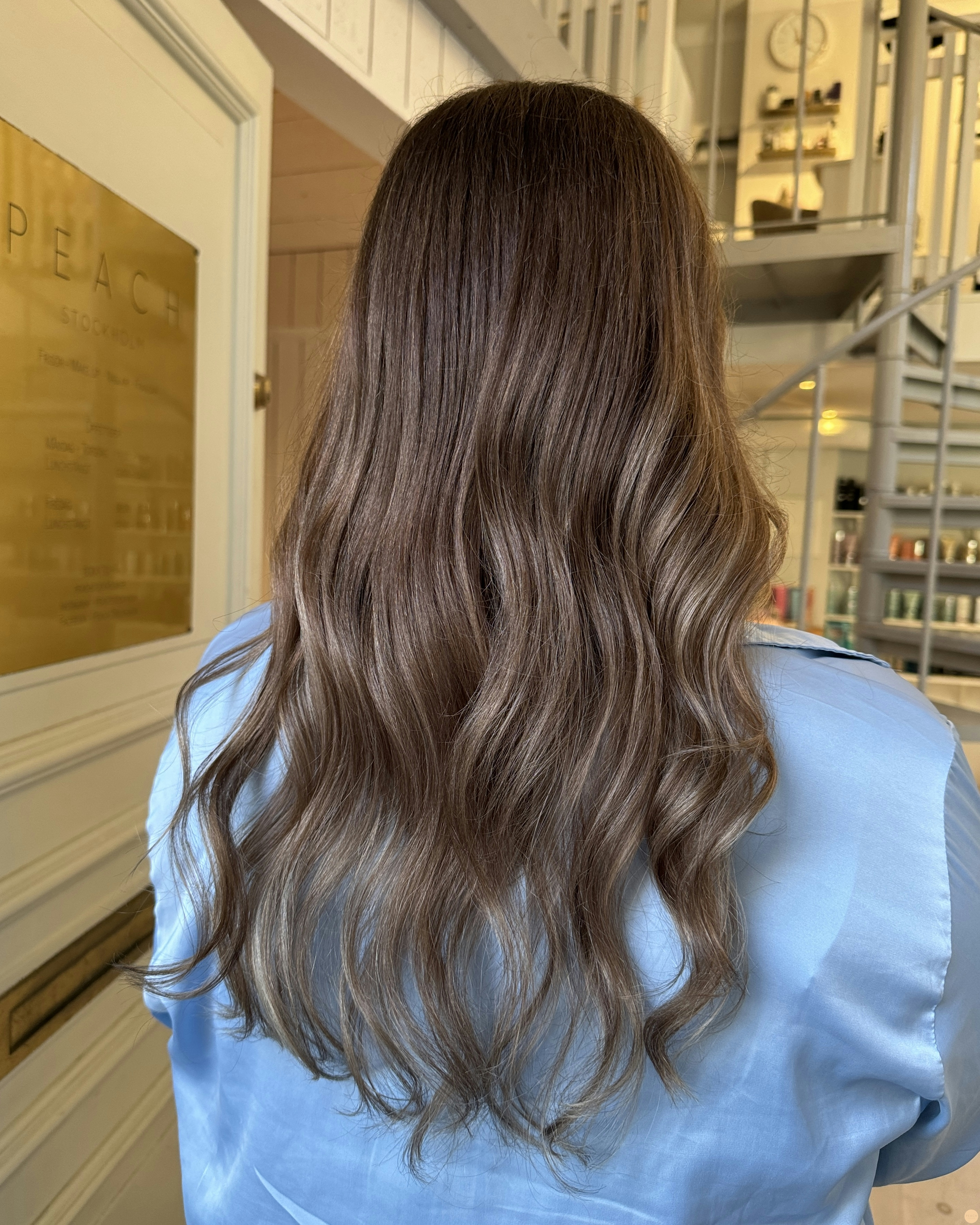 Back to brown hair color