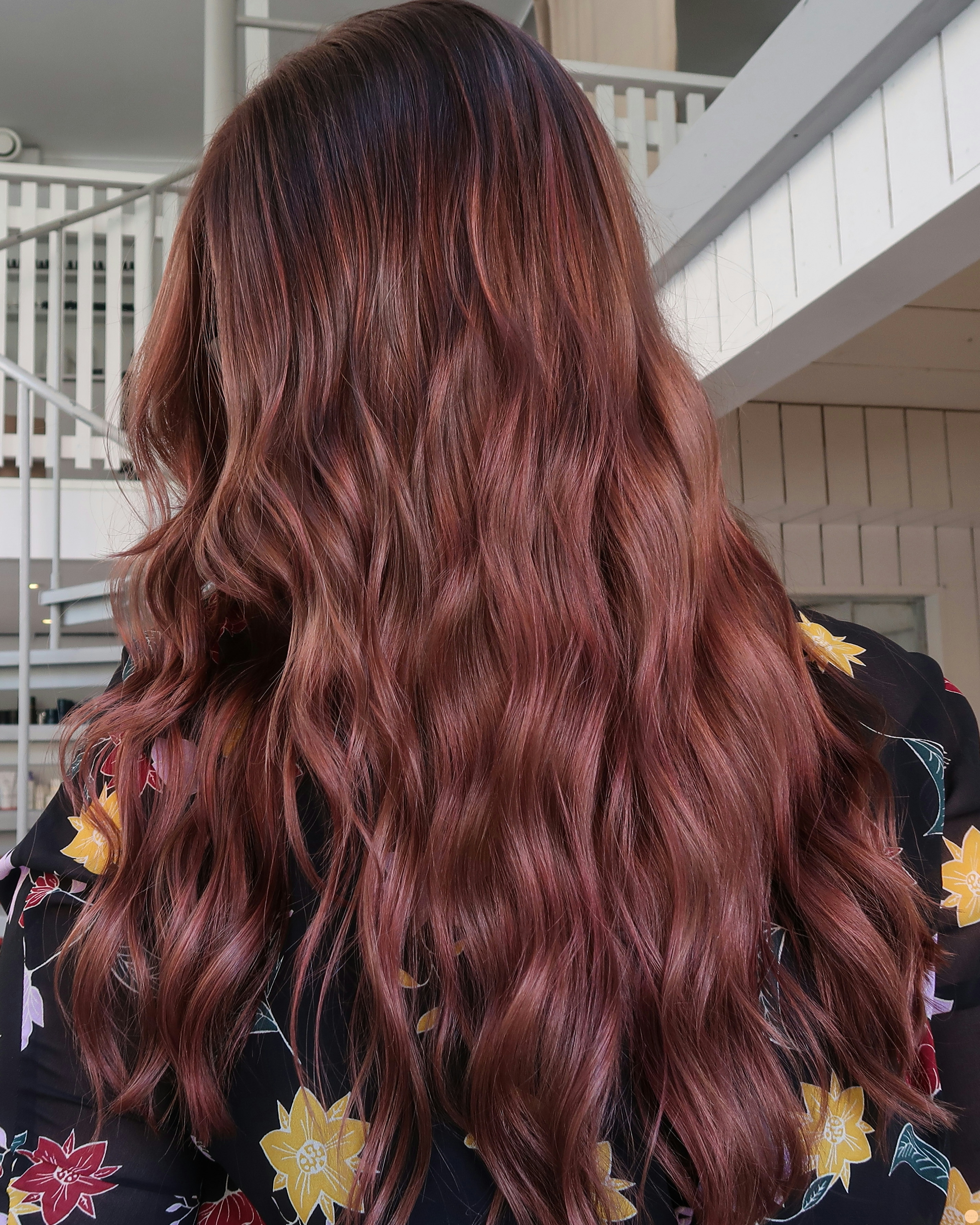 Rosé balayage