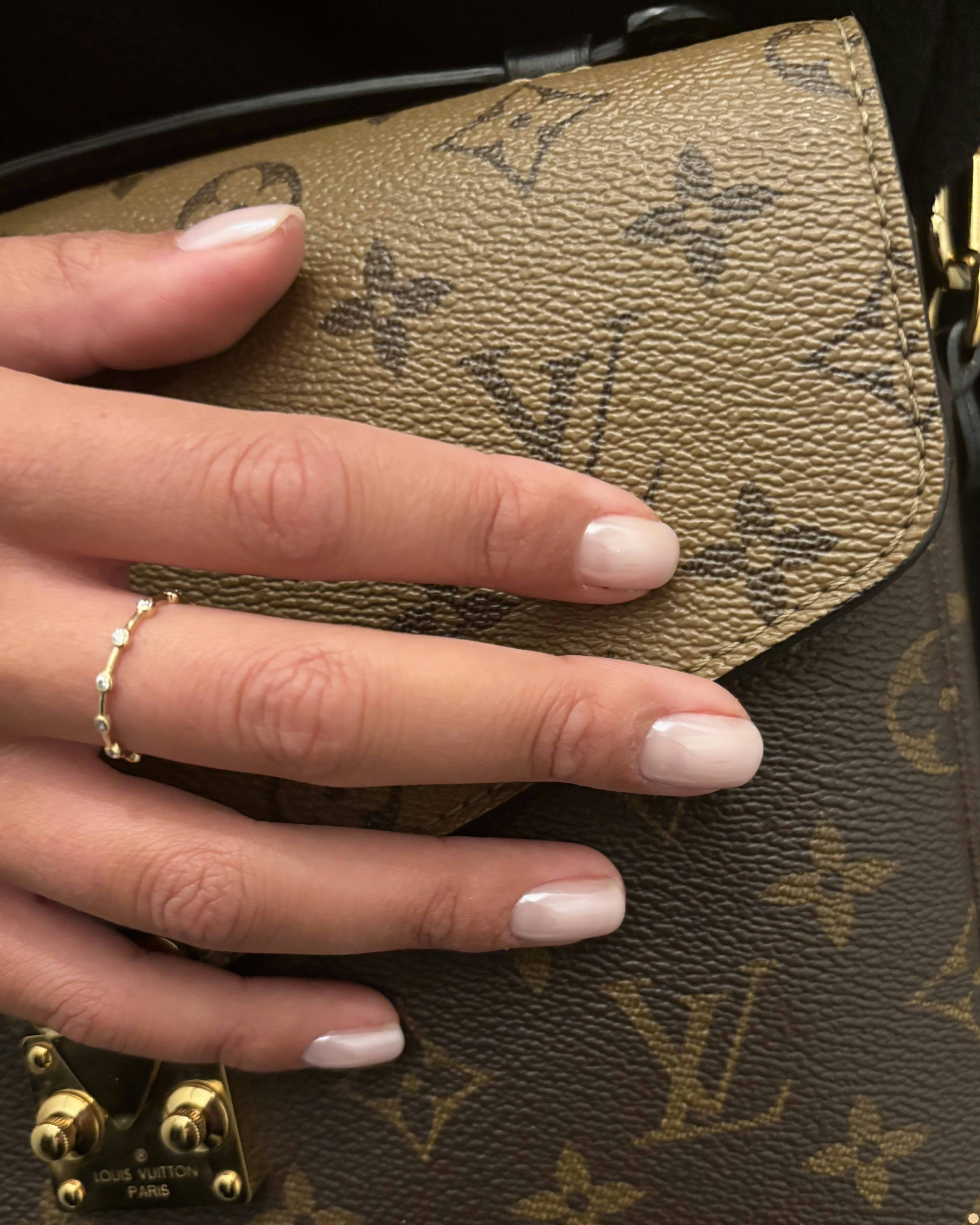 Chrome glazed donut nails