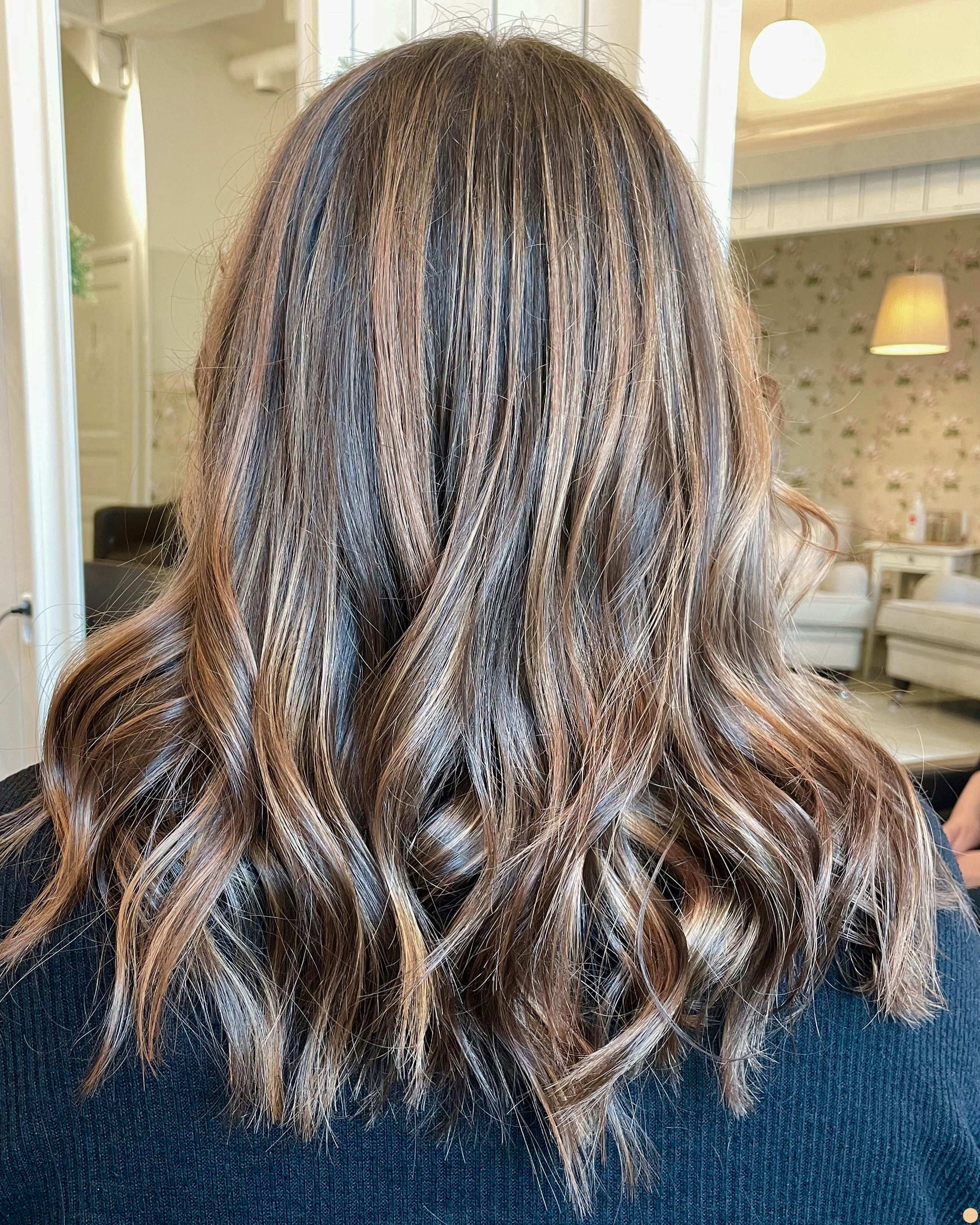 Ett ofärgat hår som fick en ny nyans