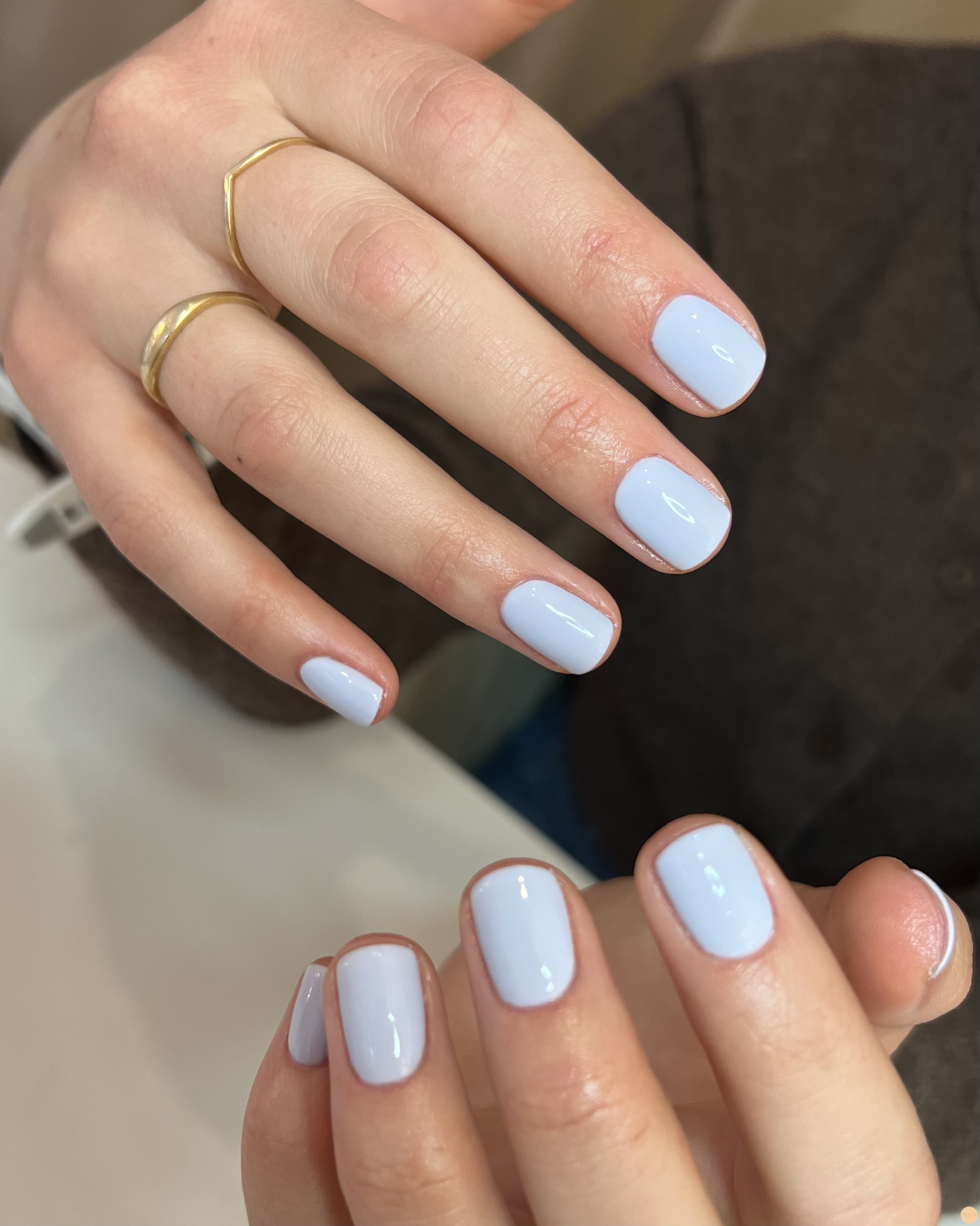 Den perfekta blå , gelpolish 🩵