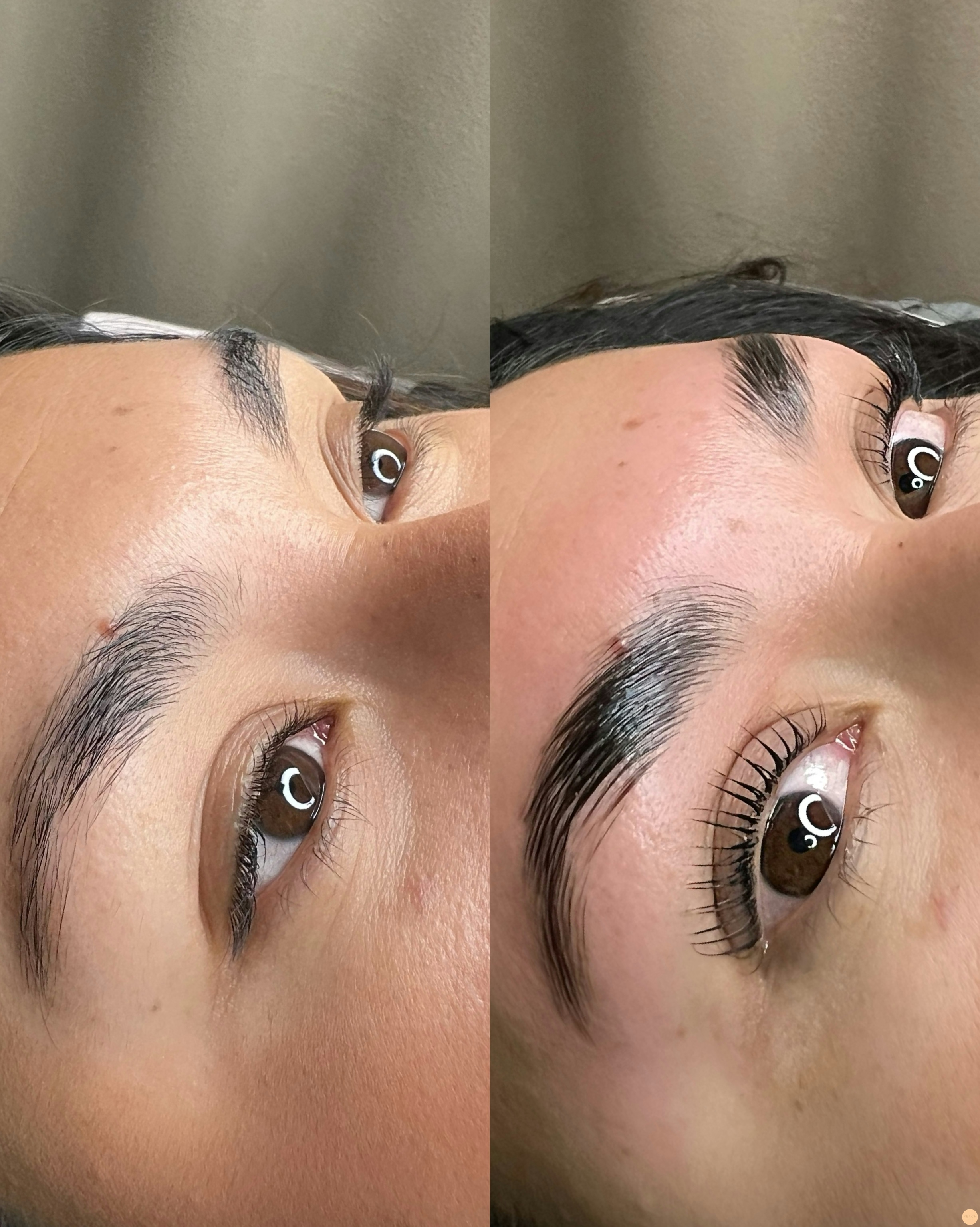 Lashlift & browlift + vaxning av bryn