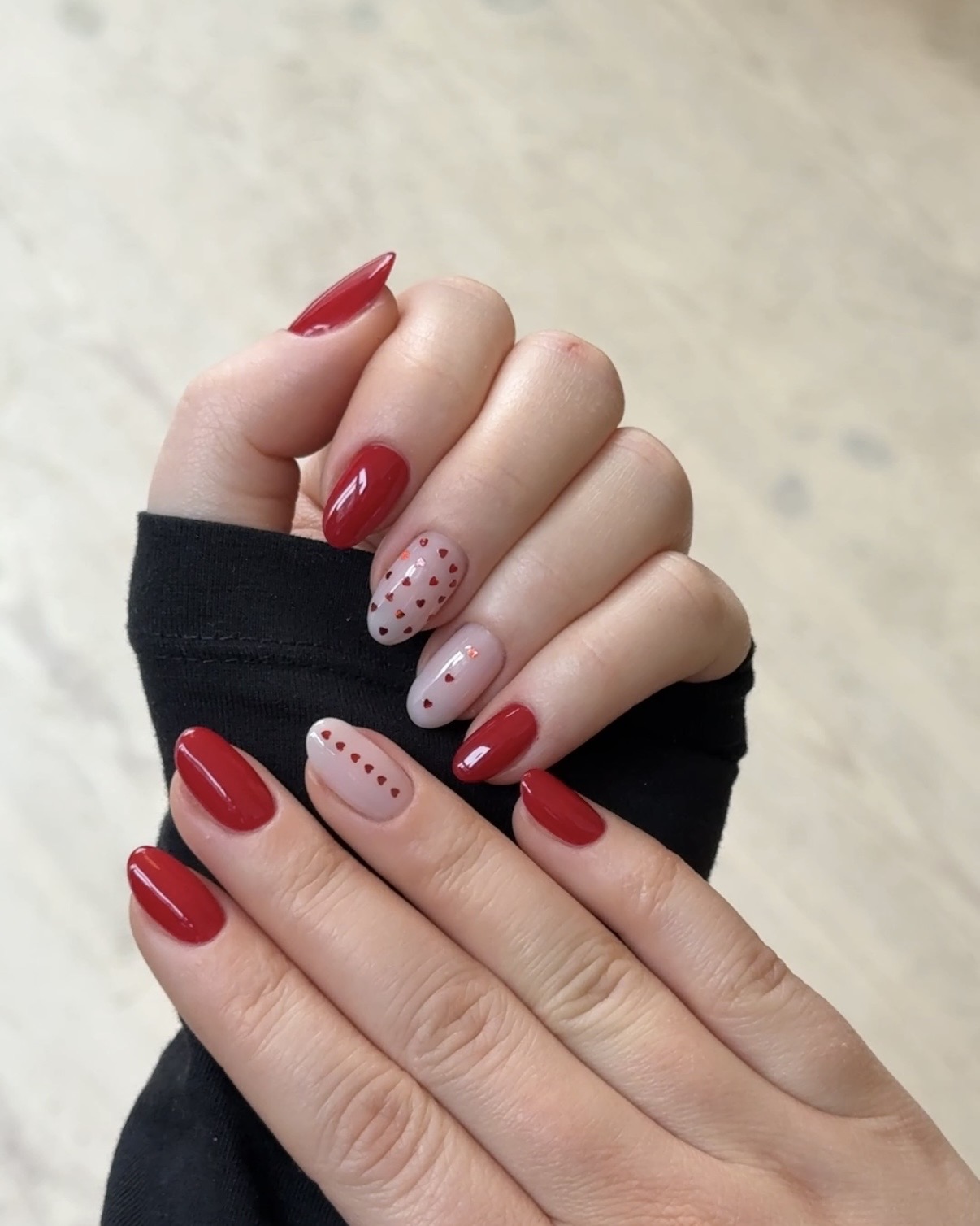 Valentines day nails