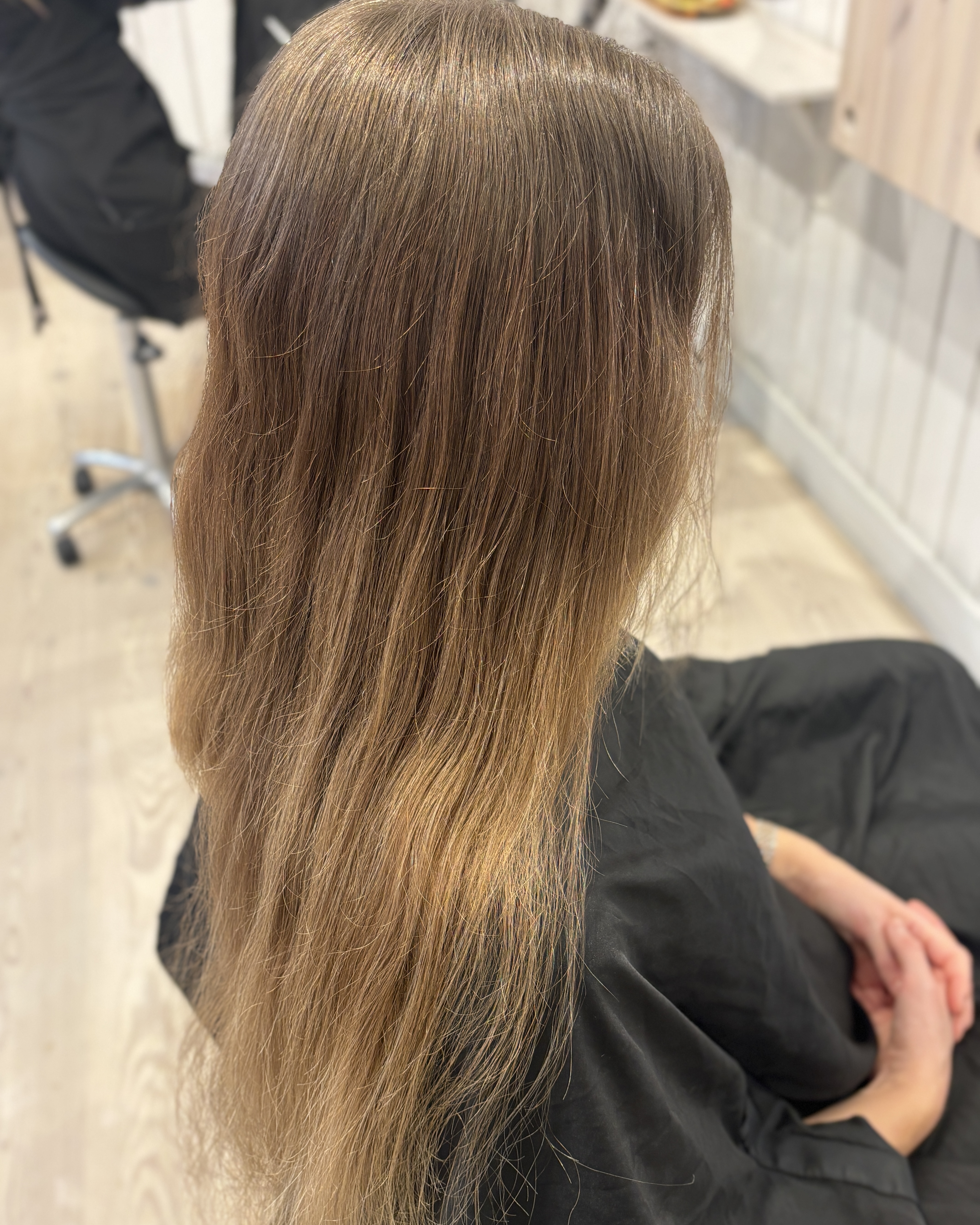 Choklad brun hårfärg