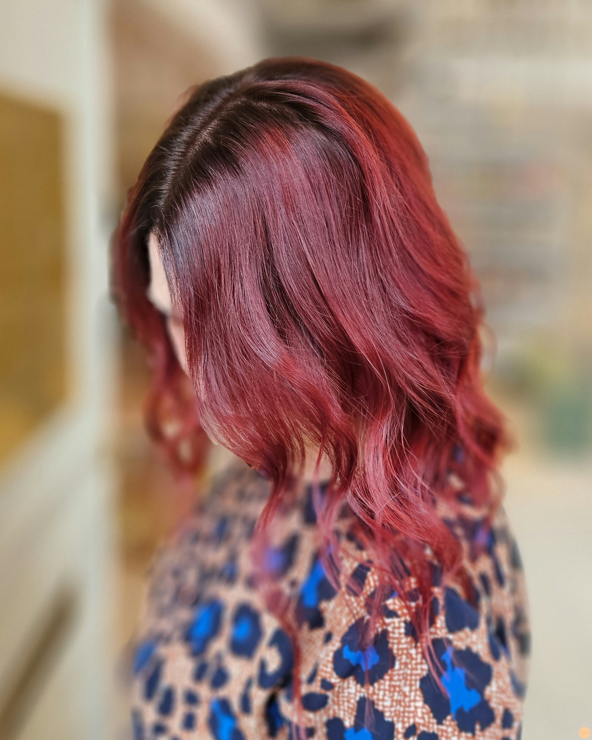 Cherry pop hair color 🍒