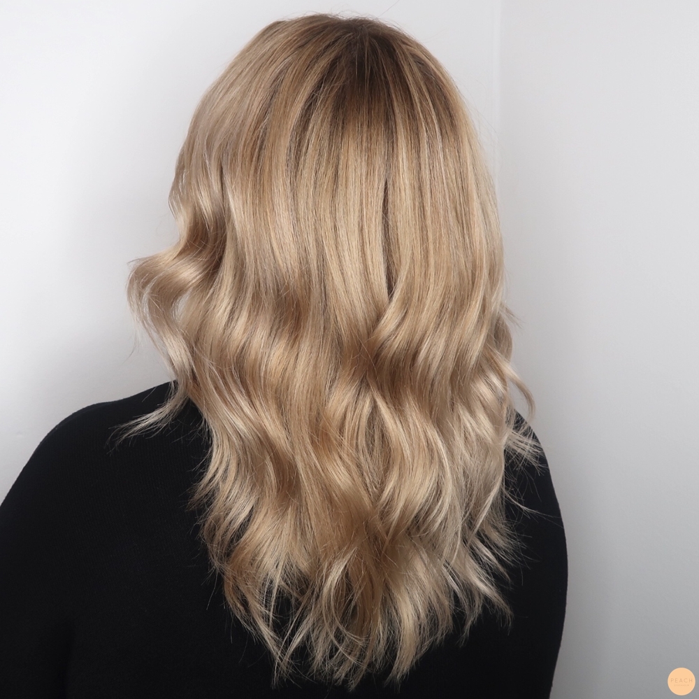 Kallare blond hårfärg