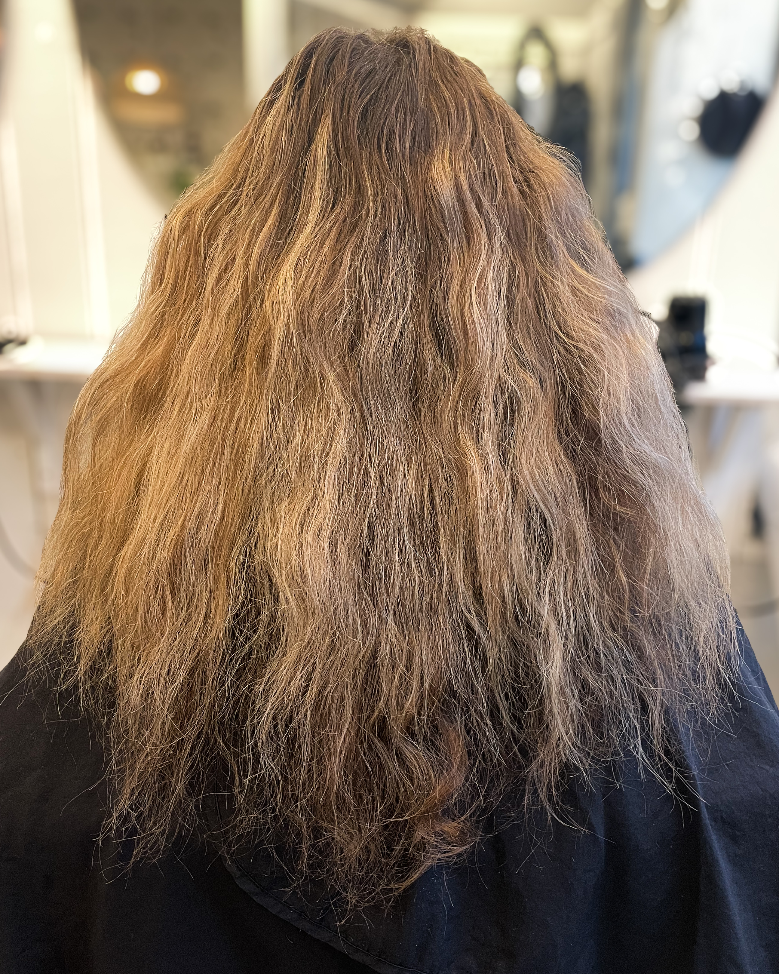 Creamy blonde hair 🤍✨