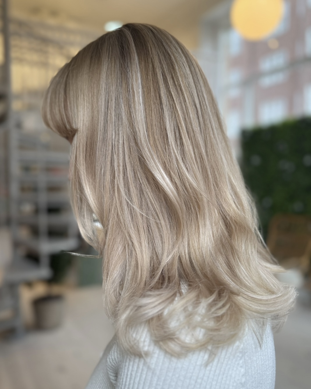 Kall blond hårfärg