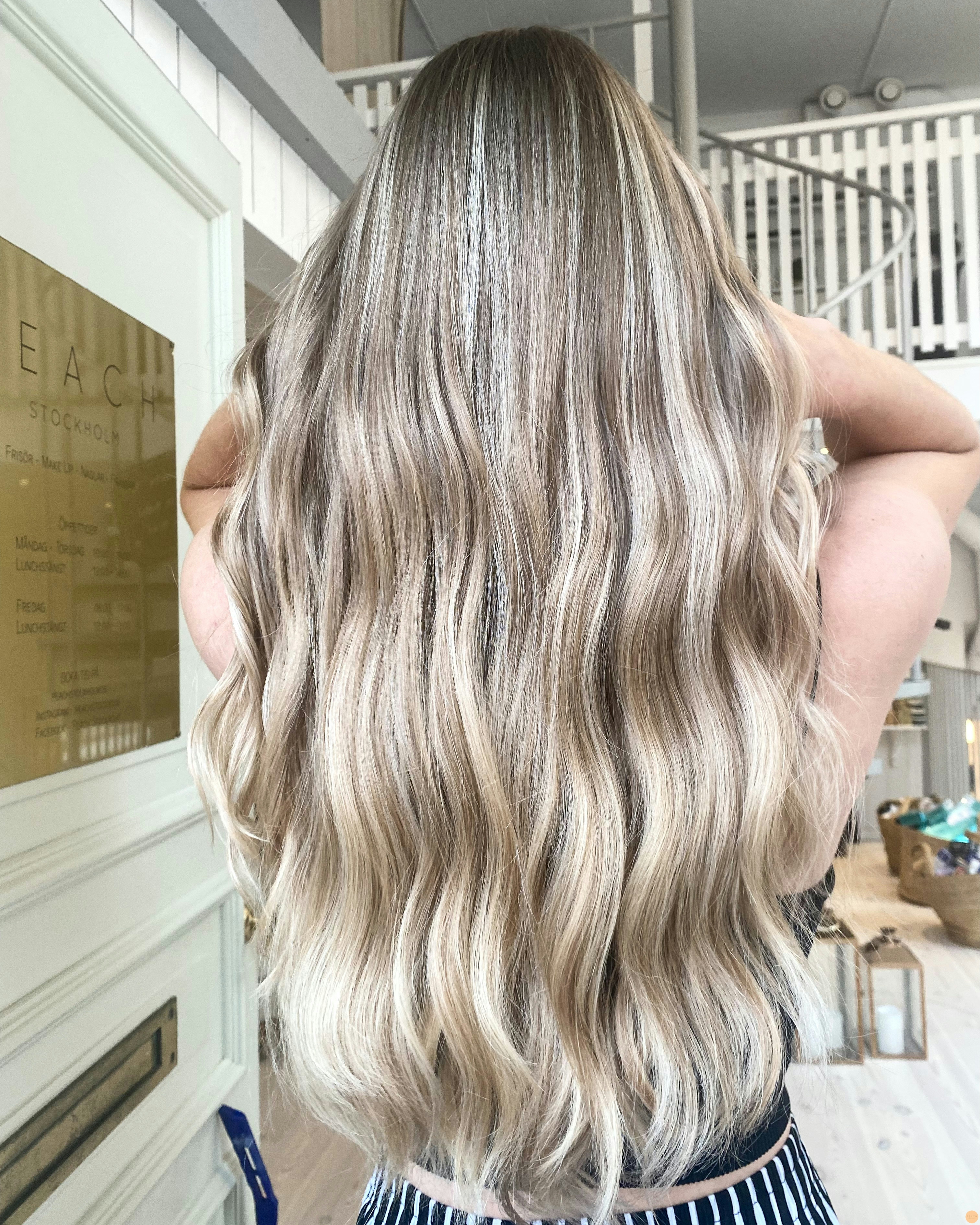 Balayage blond