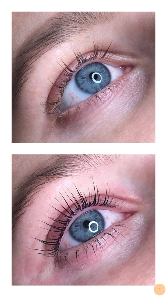 Andra behandlingen av Yumi lashlift