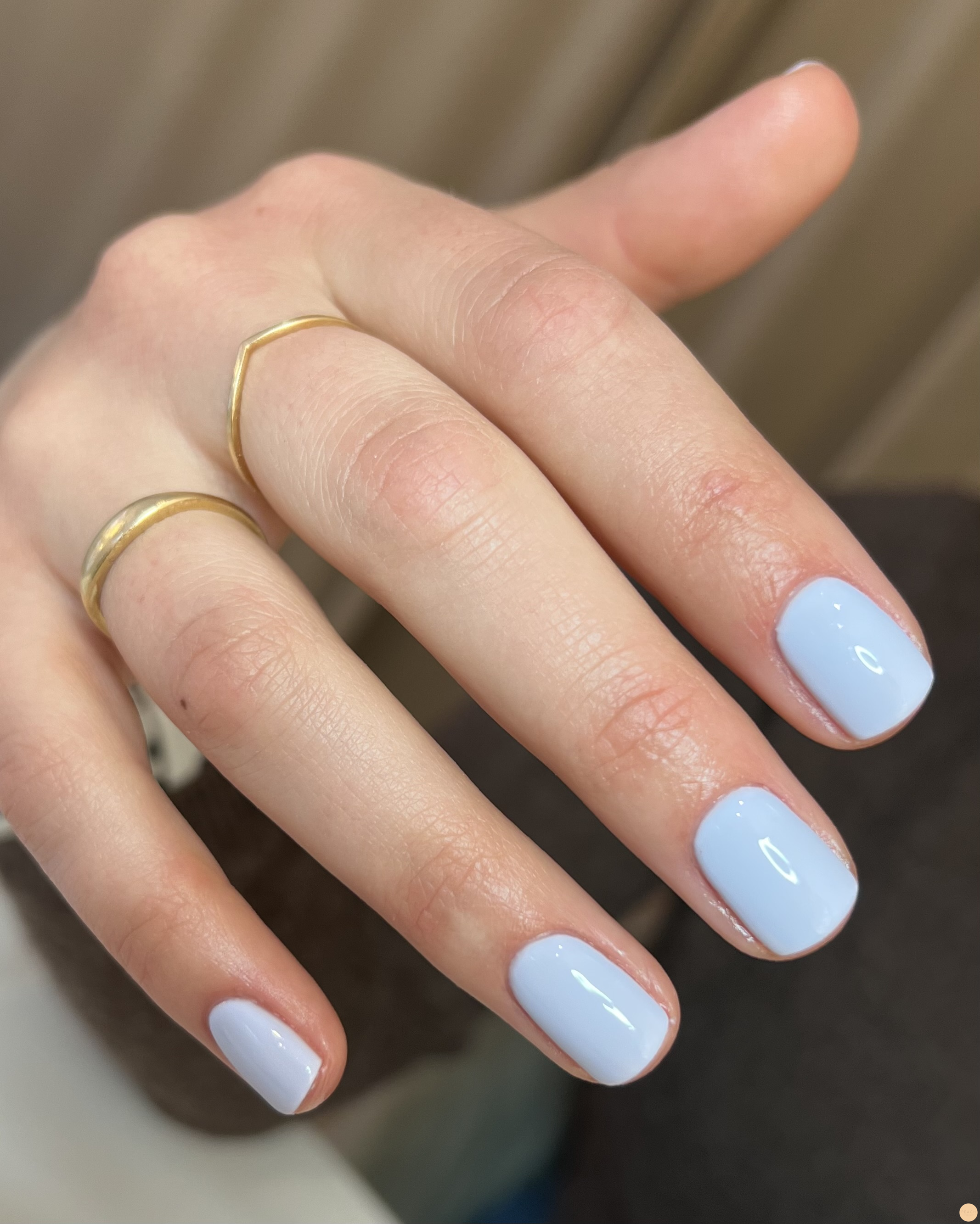 Den perfekta blå , gelpolish 🩵