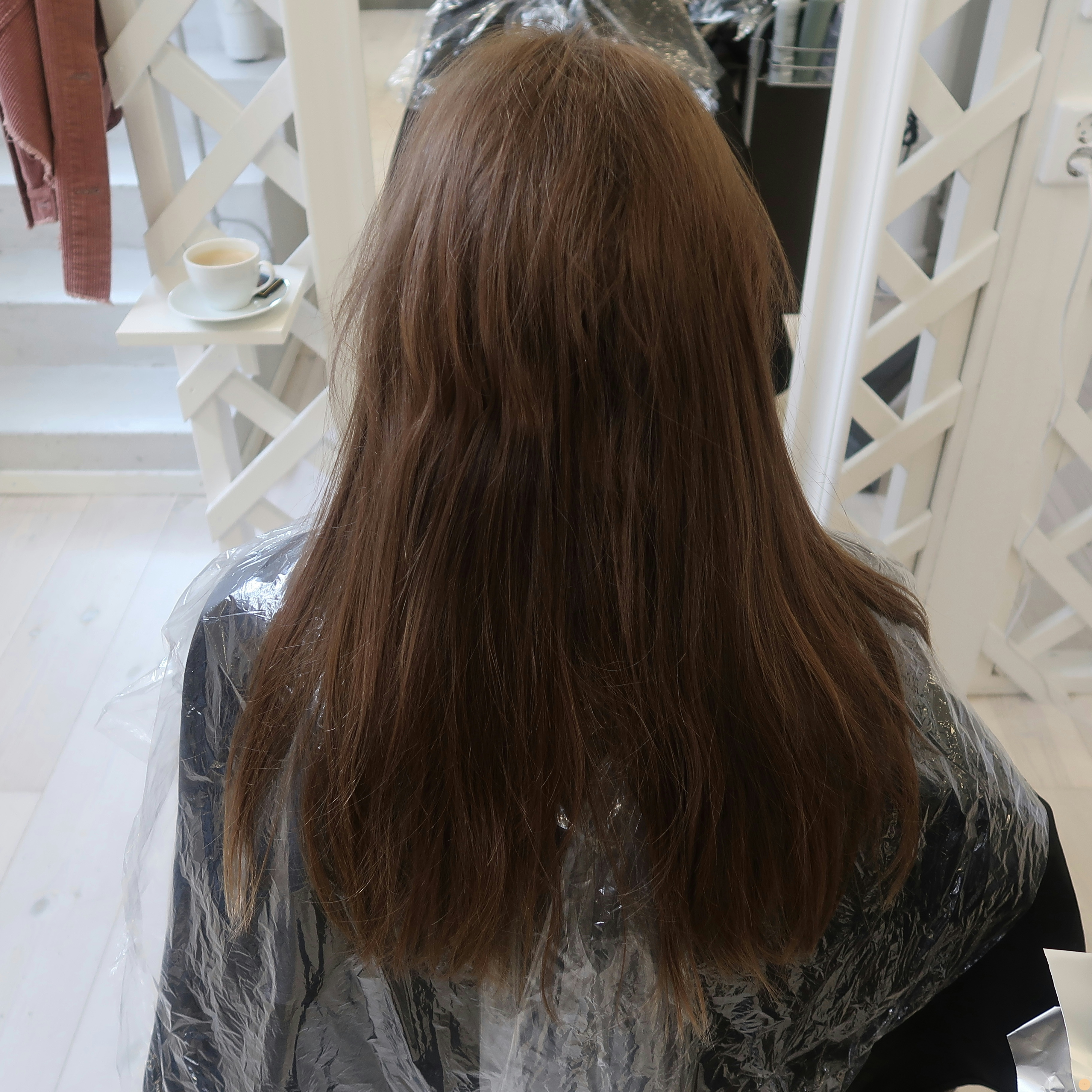 Caramel blond hårfärg