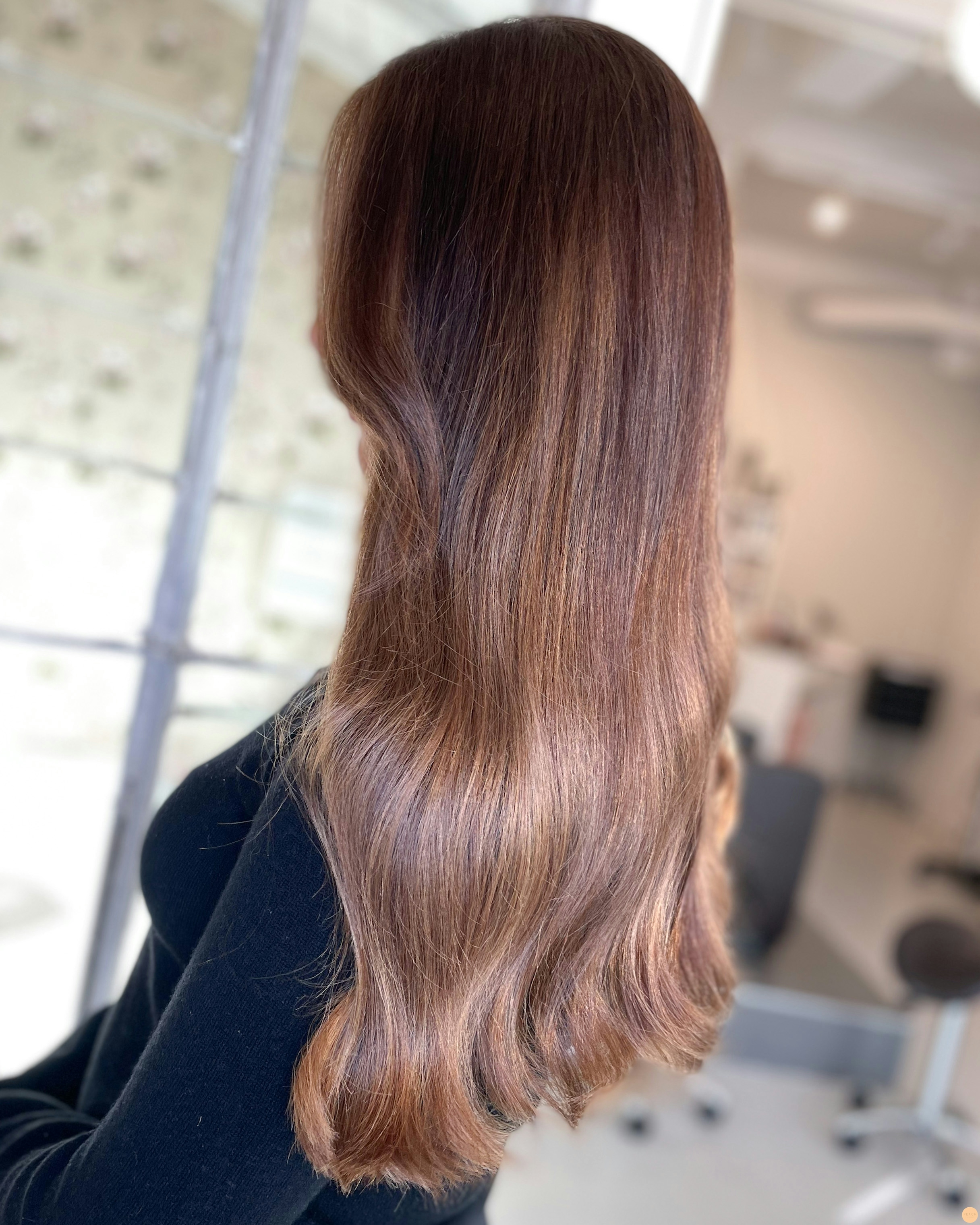 Beige hasselnöt hårfärg