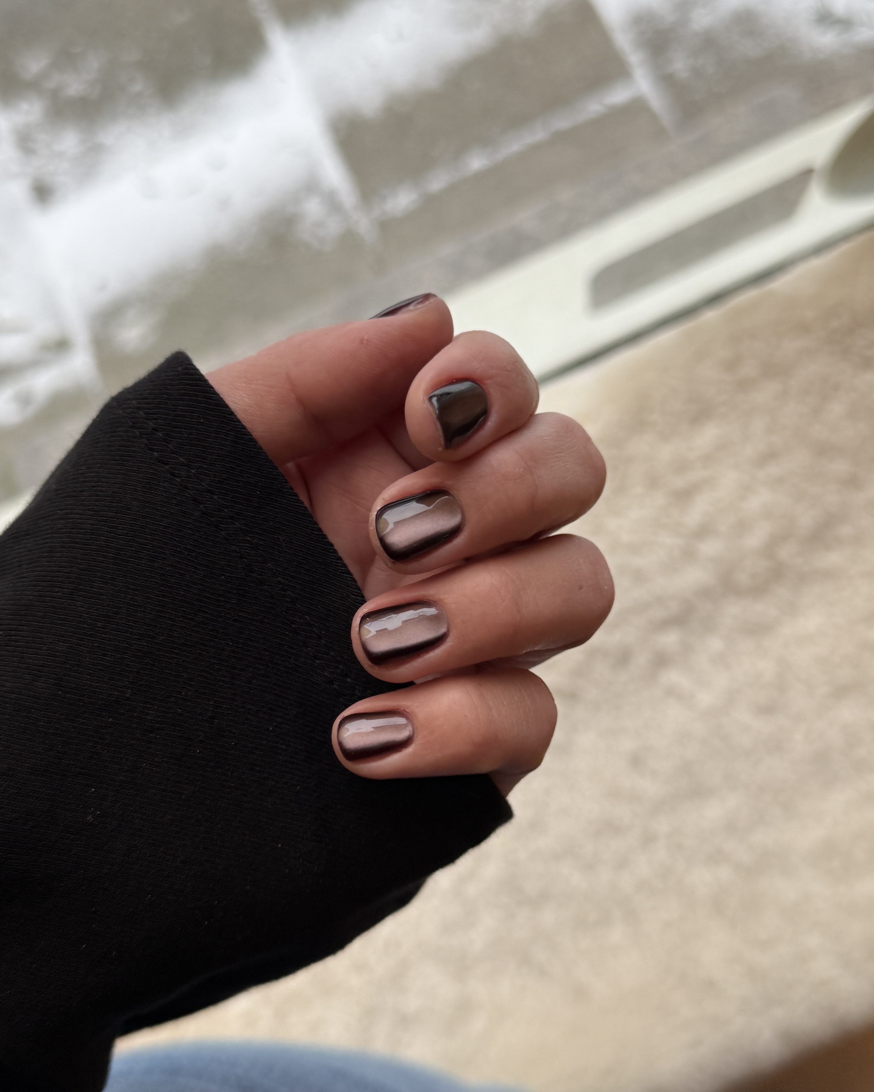 Magnetic nails cat eye