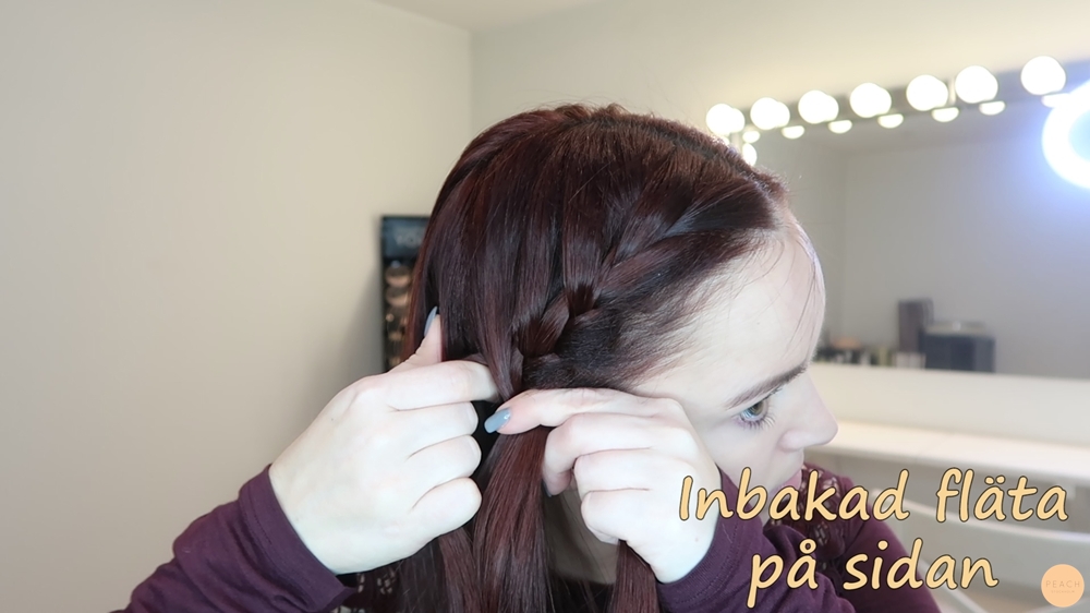 Hur man gör en inbakad och utbakad fläta (French Braid and Dutch Braid)
