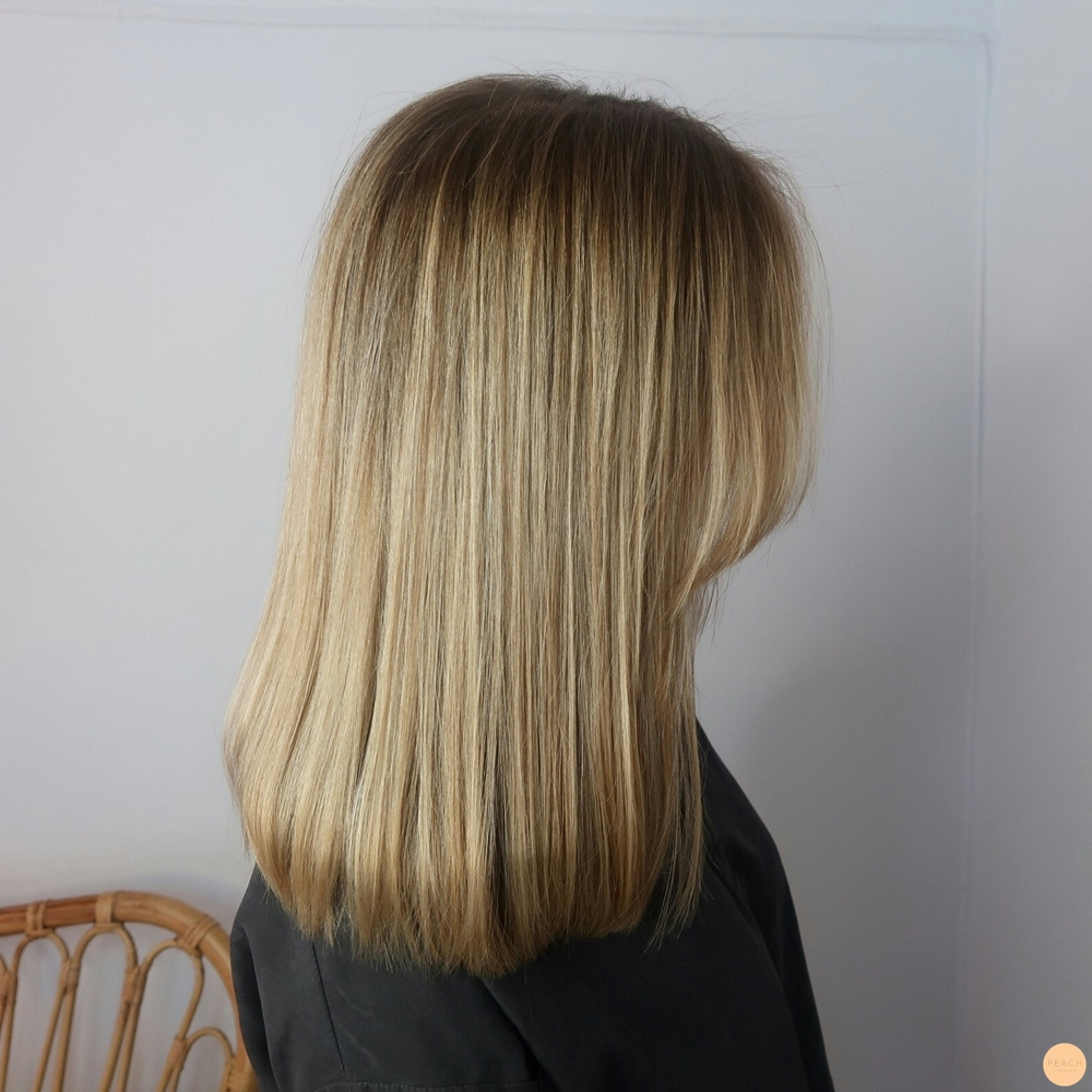 Blond balayage