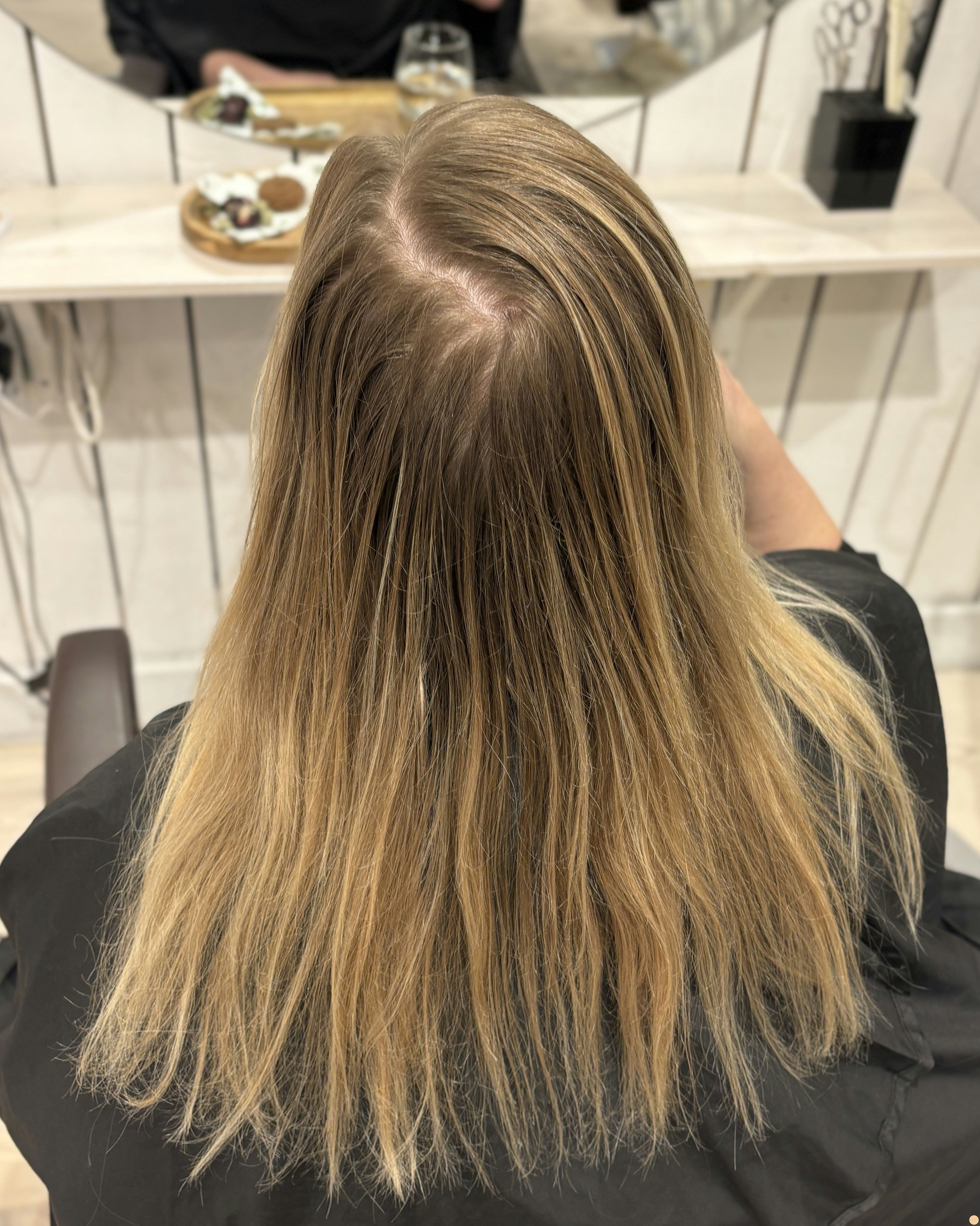 Vaniljblond hårfärg