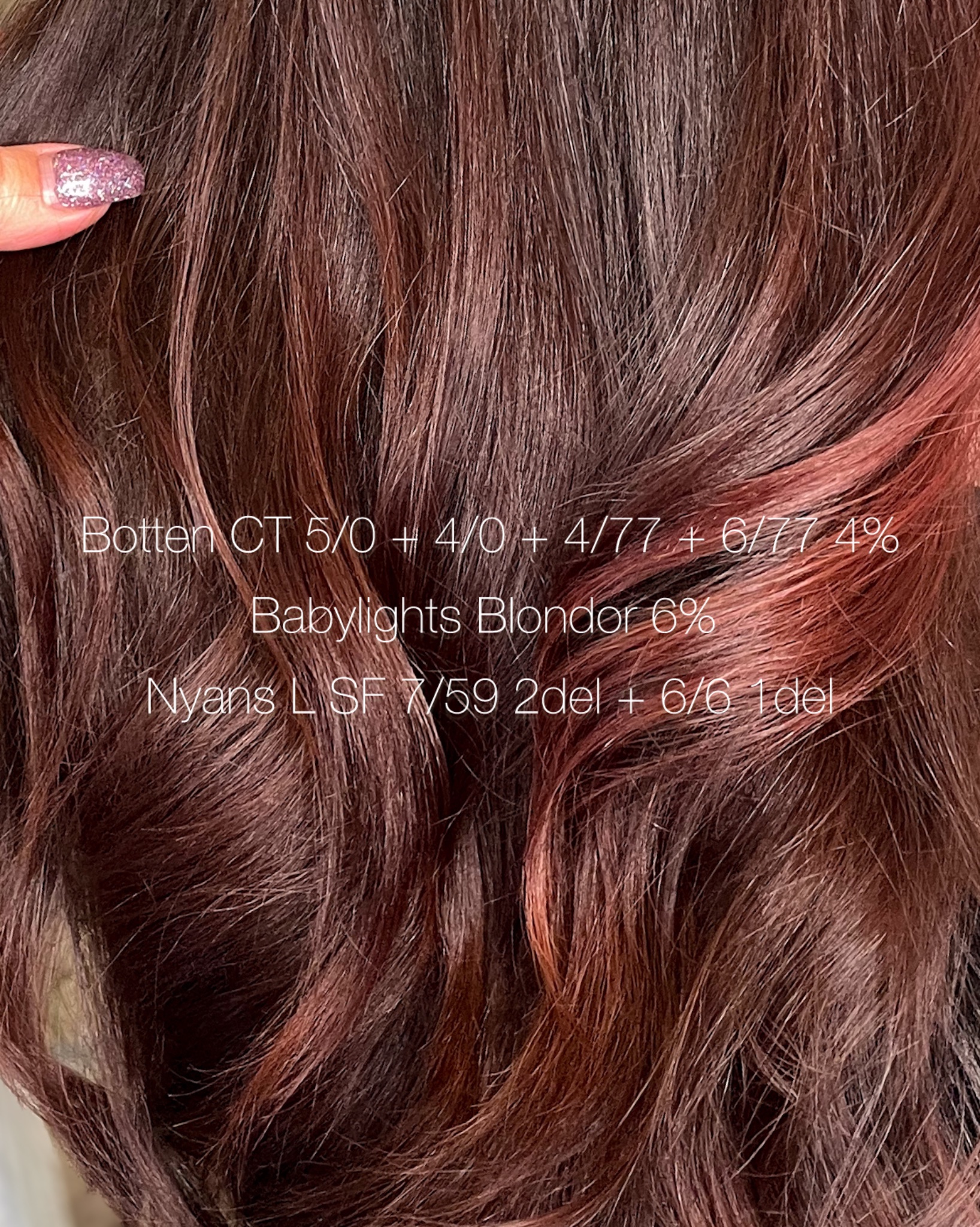 Chocolate cherry hair color 🍒